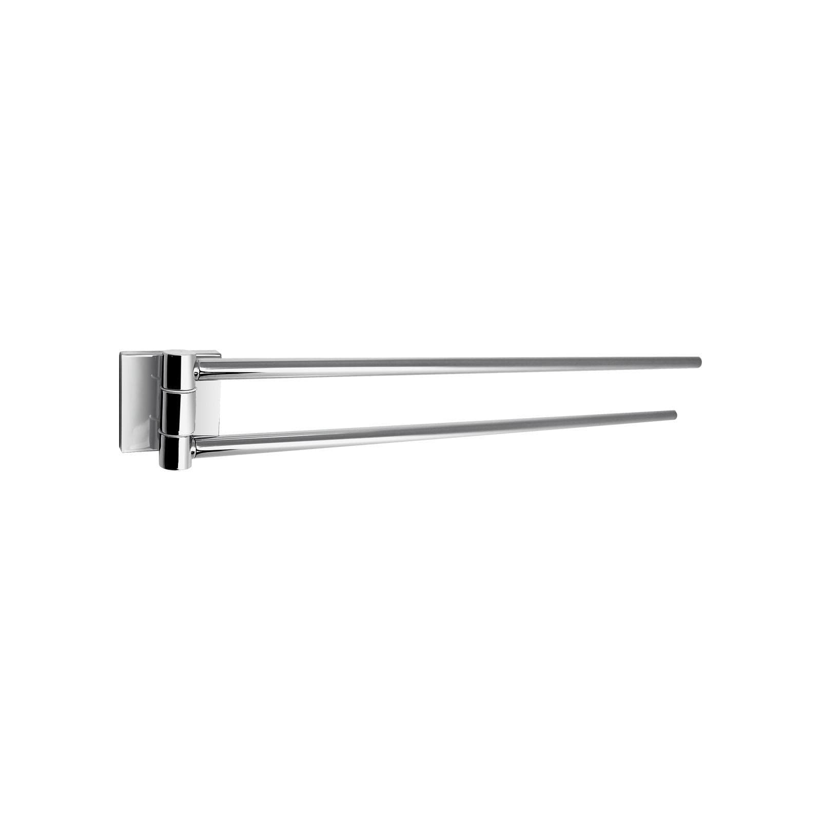 Portasalviette a snodo in acciaio inox e cromall cromo - Fuji di Gedy