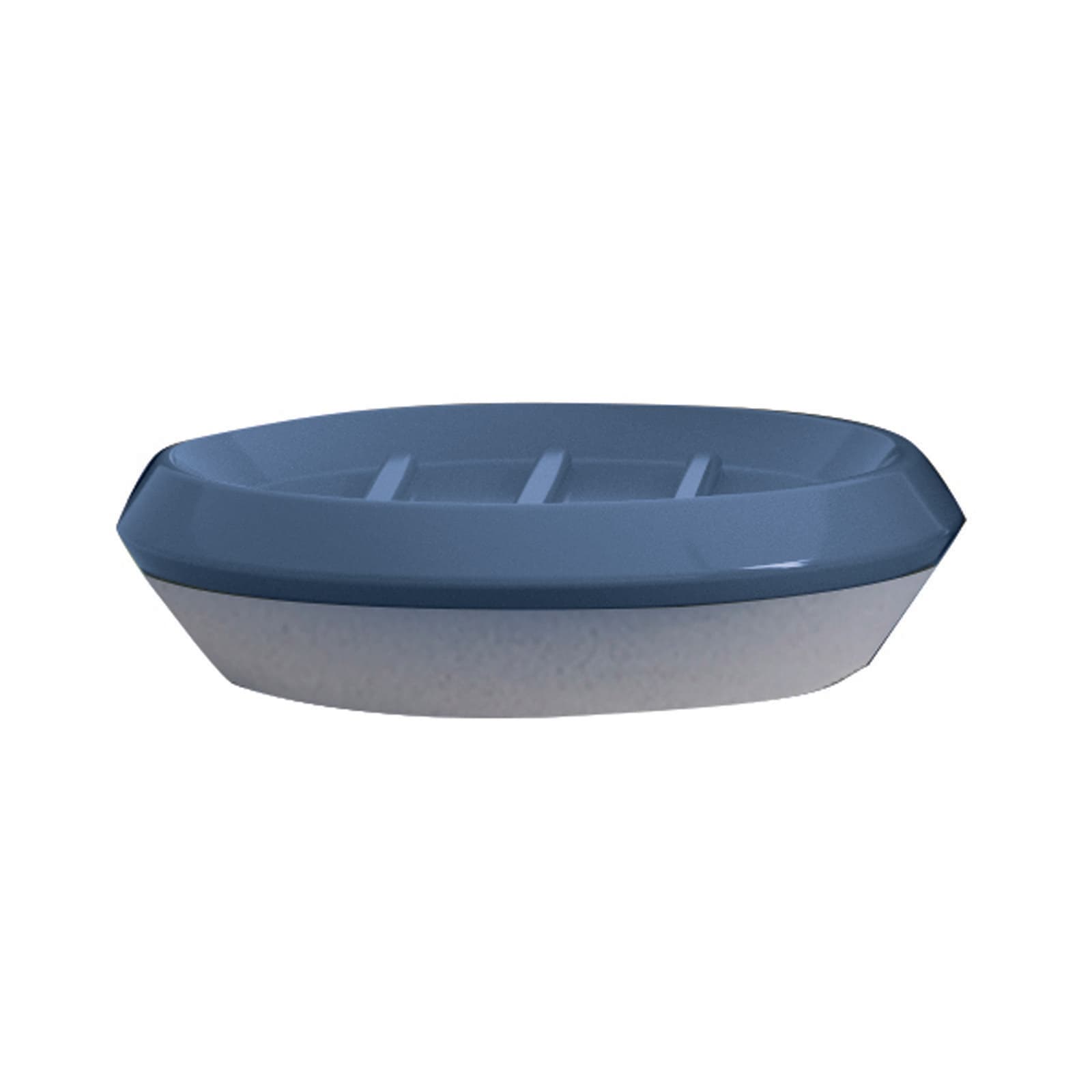 Portasapone da appoggio in ceramica degradè blu - Shejla di Gedy