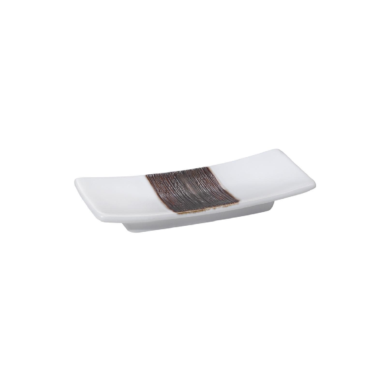Portasapone d'appoggio in ceramica bianco - Alexia di Gedy