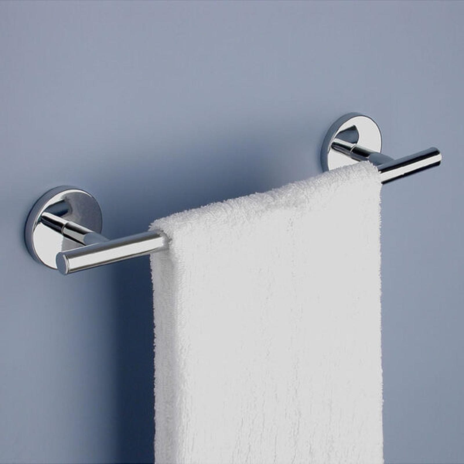 Portasciugamani 35 cm in acciaio inox e cromall cromo - Vermont Pro di Gedy