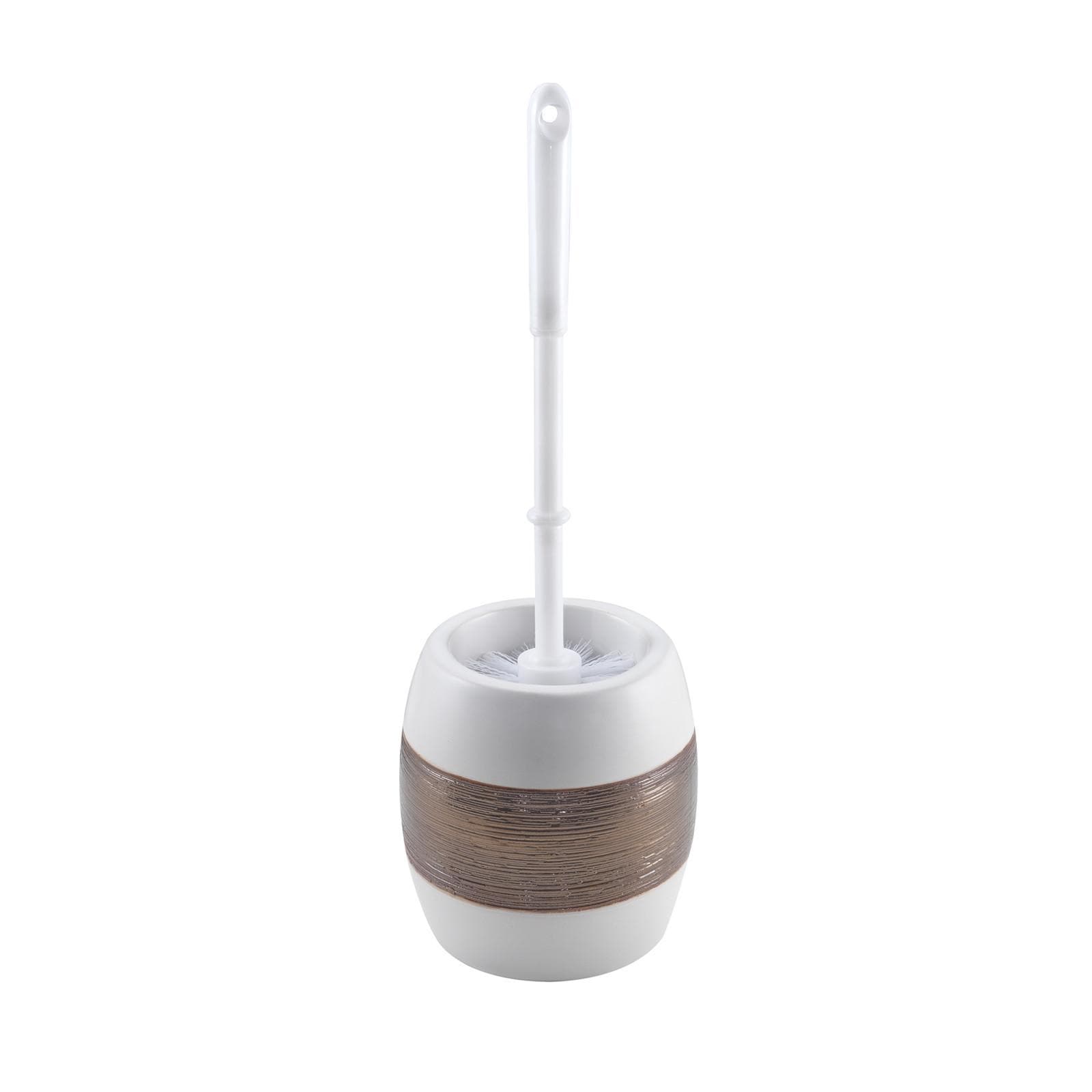 Portascopino d'appoggio in ceramica bianco - Alexia di Gedy
