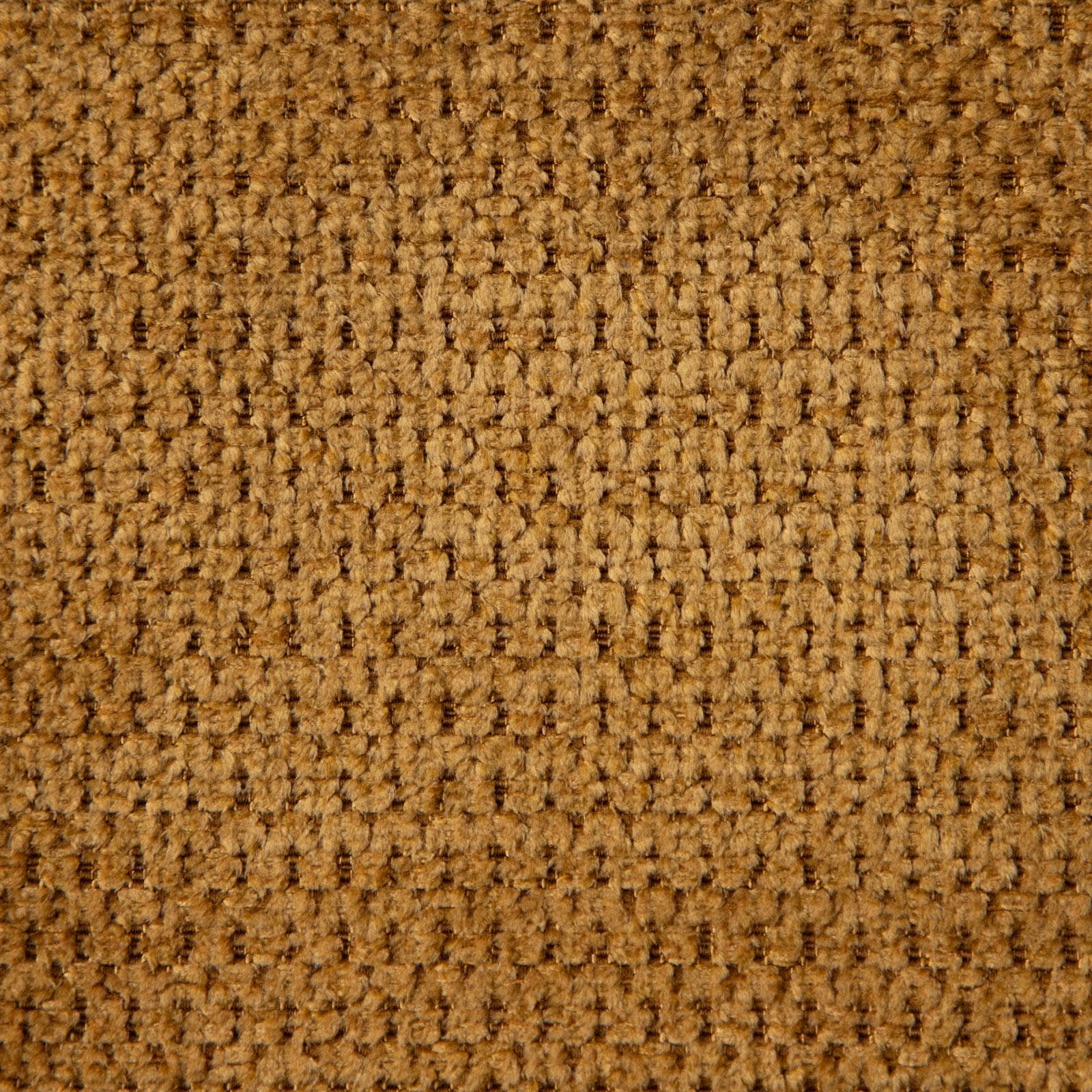 Pouf 100x50 cm in tessuto effetto maglia giallo ocra - Tlamy