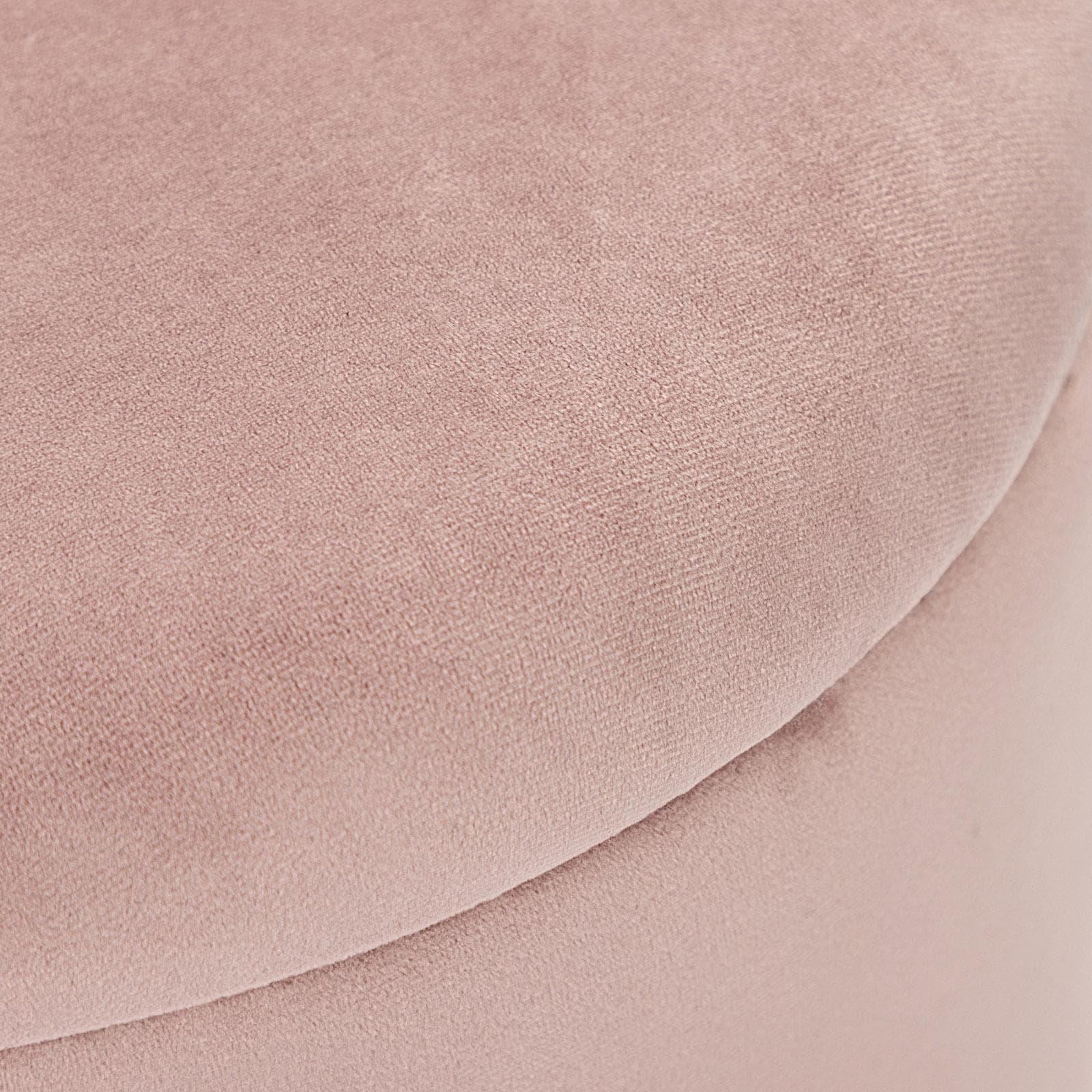 Pouf contenitore 29 cm effetto velluto glicine con base argento - Elenor
