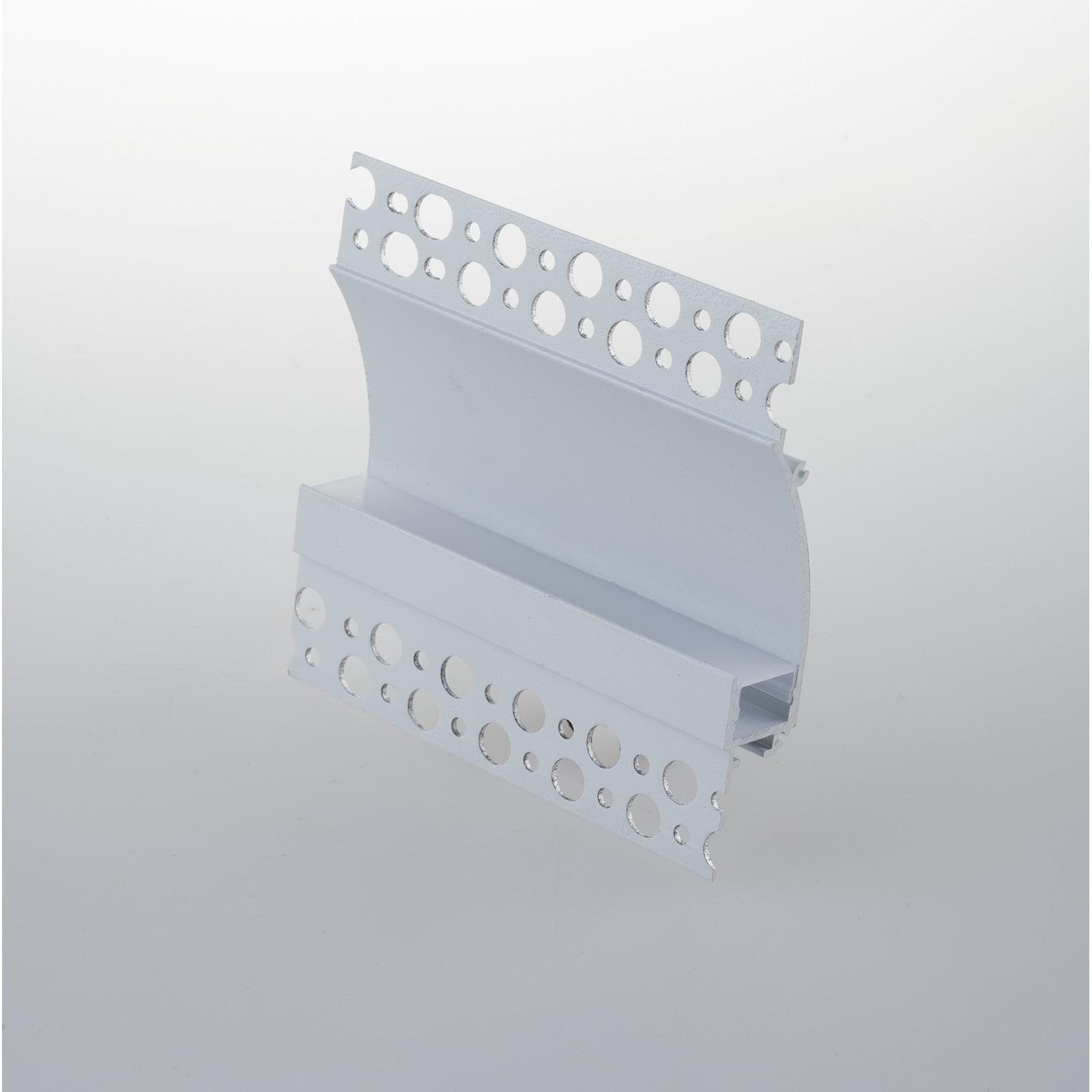 Profilo led a veletta 2 m in alluminio bianco - Tomyn