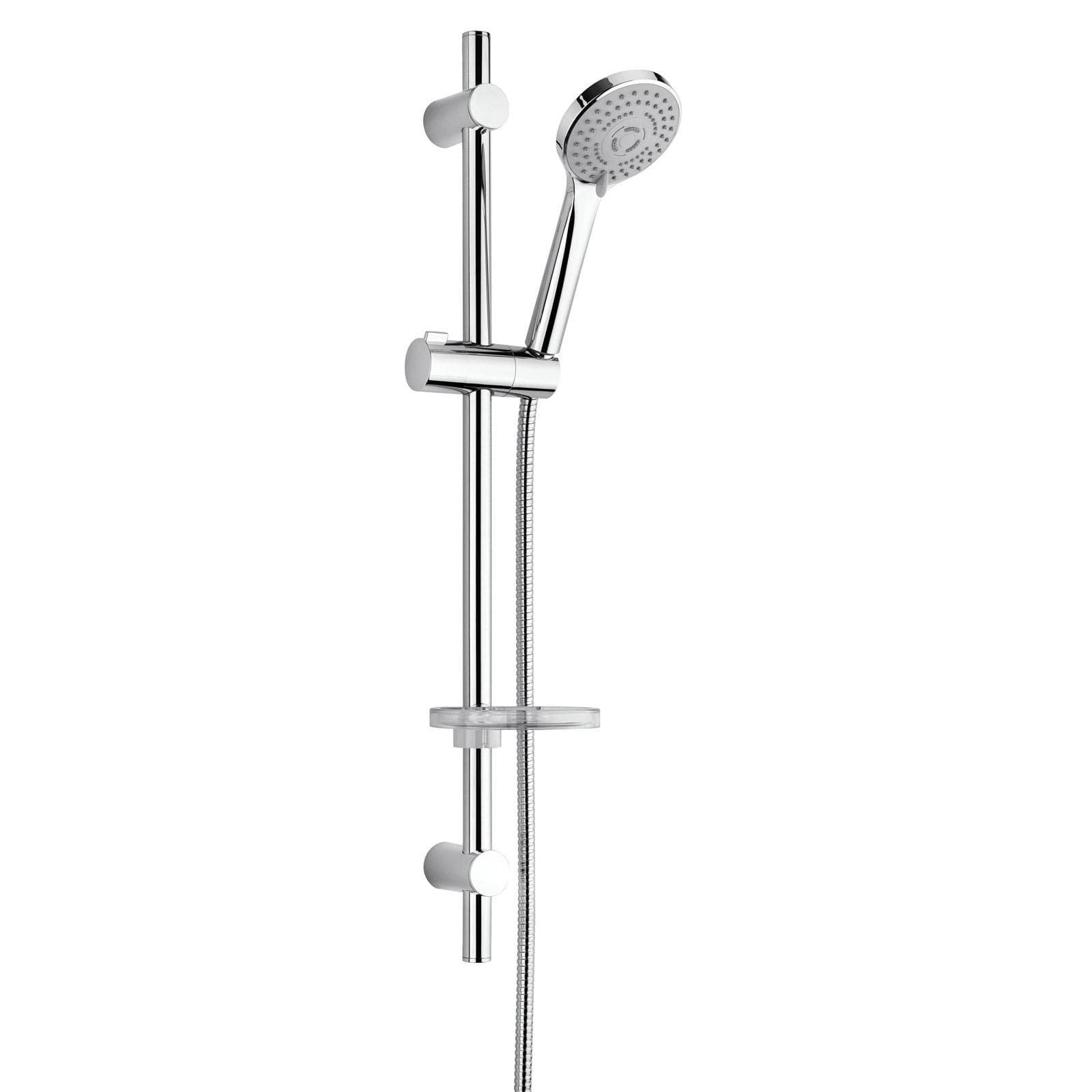 Saliscendi doccia 70h cm con doccino 5 getti - Plaza di Jacuzzi - Rubinetteria