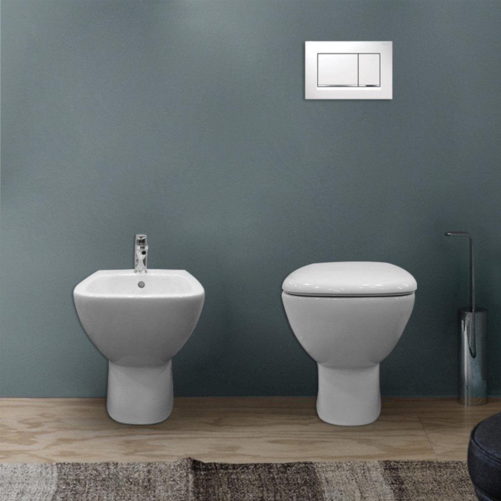 Sanitari a cacciata scarico verticale sedile SoftClose Serie Fantasia - Geberit