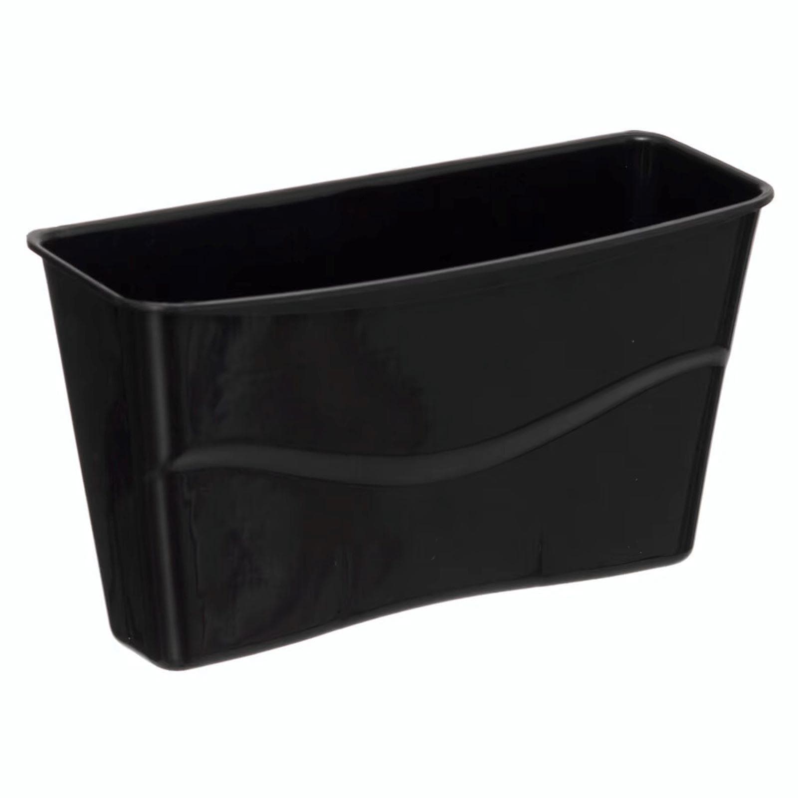 Scolapiatti 43x19h cm in metallo nero con manici in legno