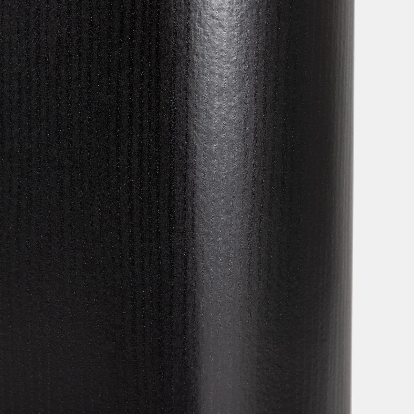 Scrivania ovale 180x90 cm top in legno con gamba centrale e base in metallo nero - Raynold
