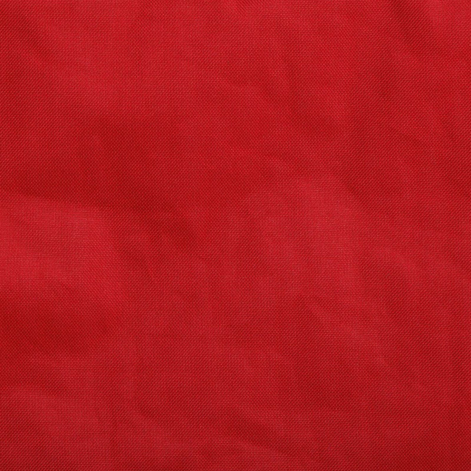Sdraio pieghevole in acciaio con telo in poliestere e poggiatesta rosso - Jaclyn