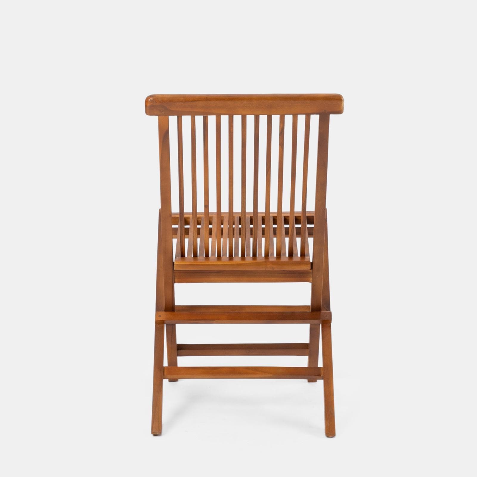 Sedia da esterno pieghevole in legno teak - Louis