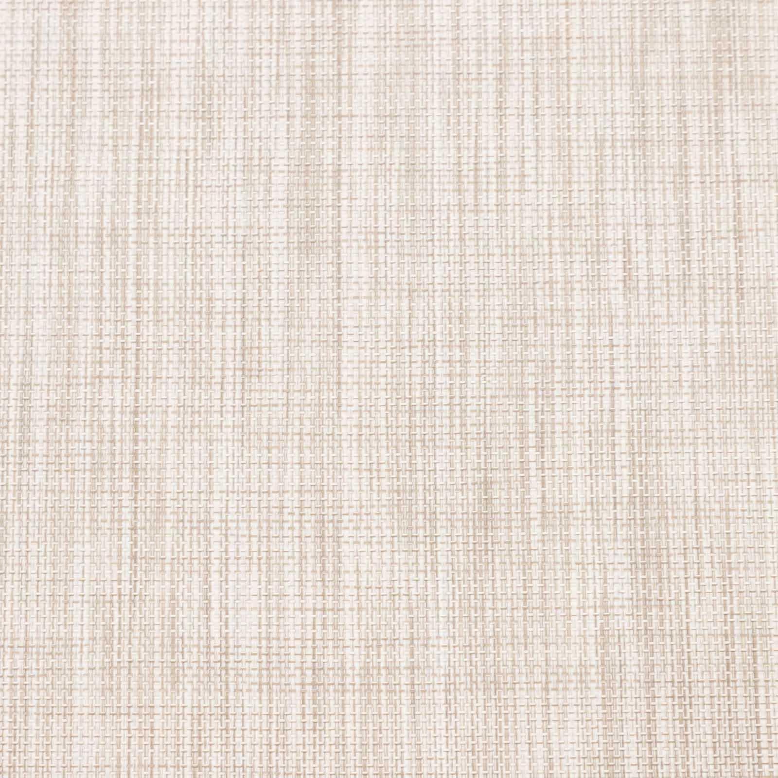 Sedia con braccioli impilabile in acciaio nero e textilene beige - Ninfa