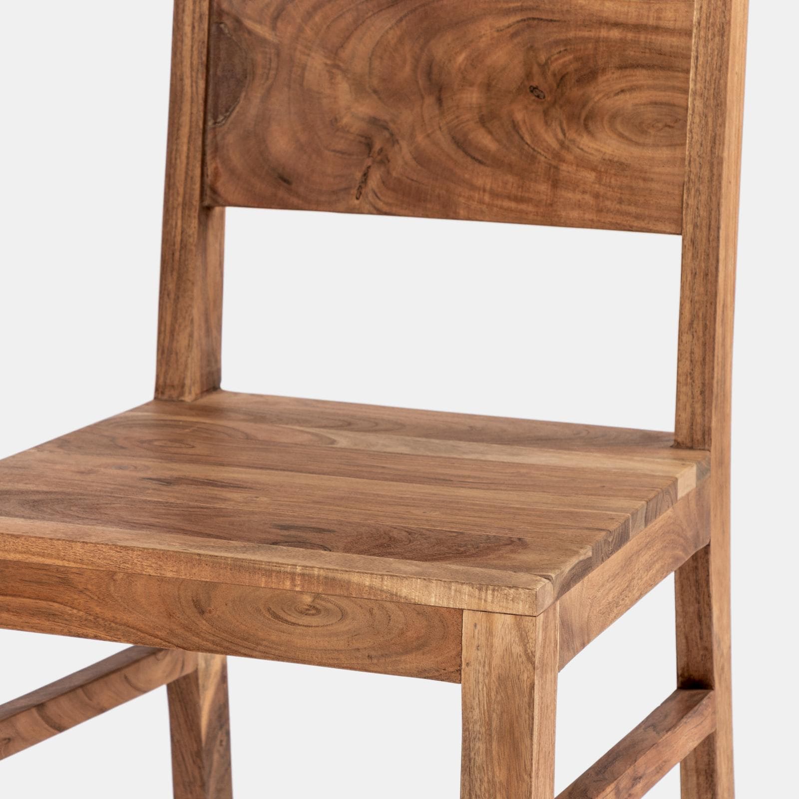 Sedia da interni in legno di acacia - Freia Acacia