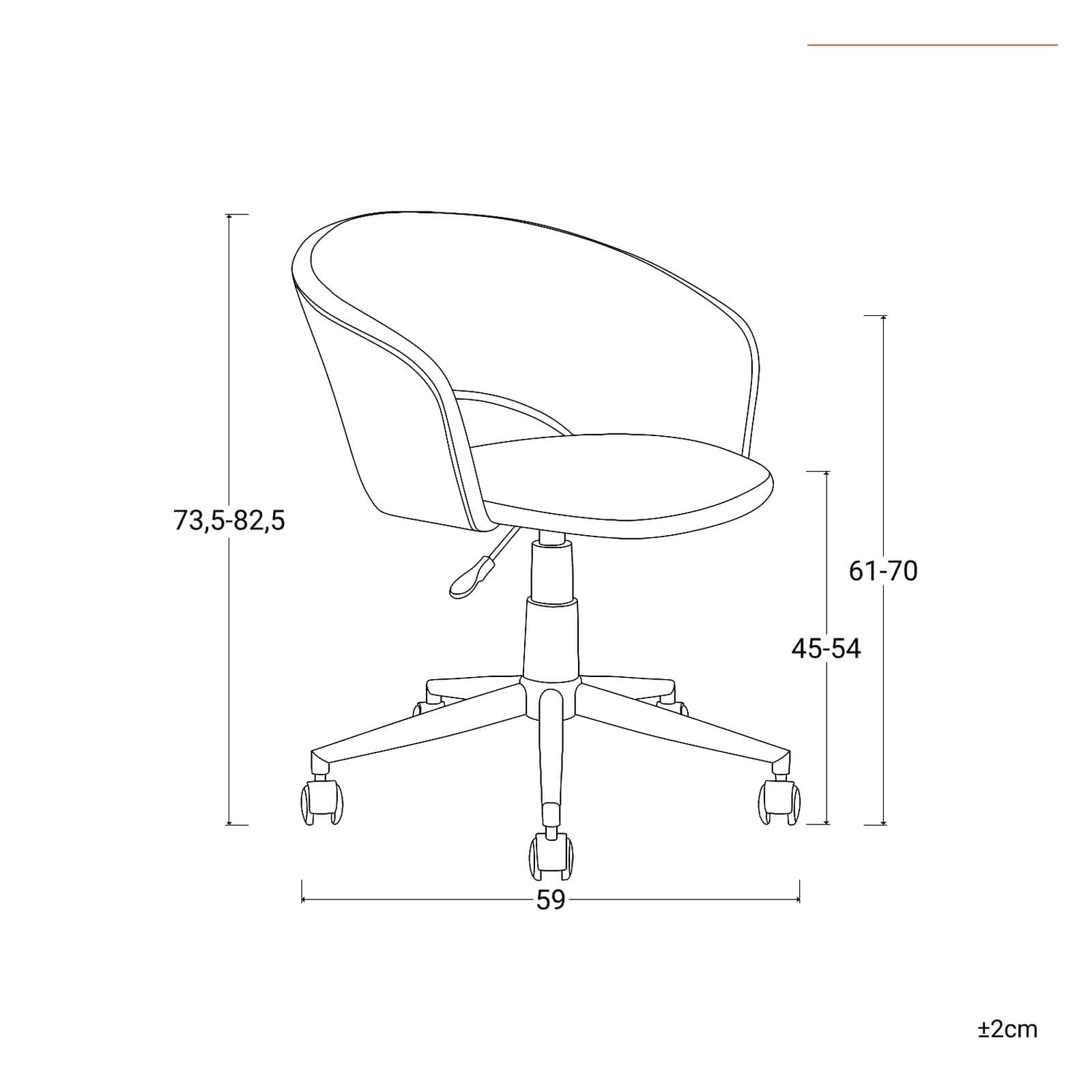 Sedia girevole da ufficio in tessuto effetto maglia grigio chiaro con schienale in similpelle grigio - Valzer