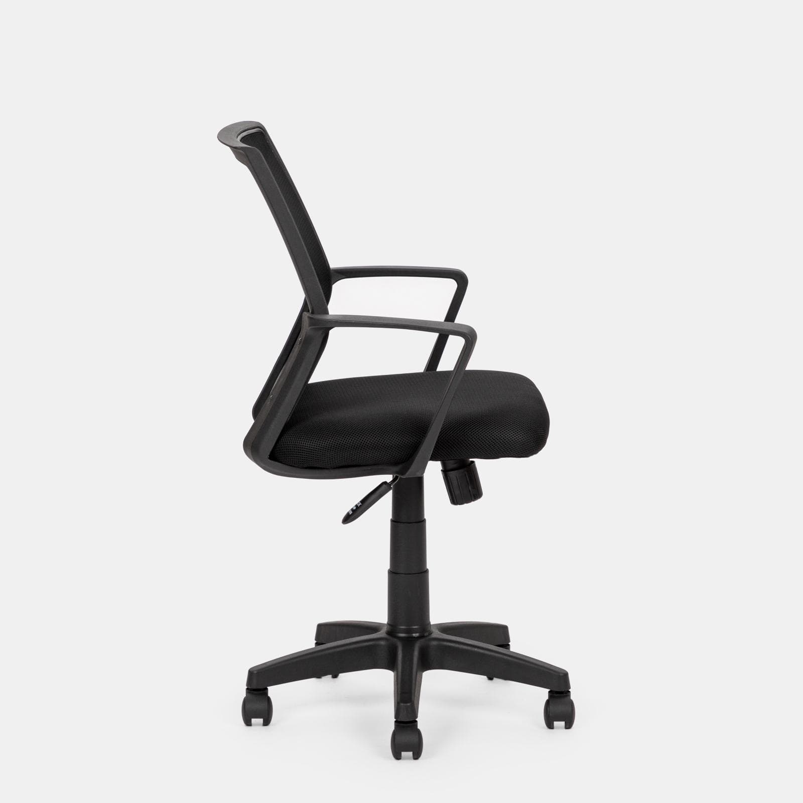 Sedia da ufficio girevole in tessuto mesh e schienale traspirante con supporto lombare - Wilson