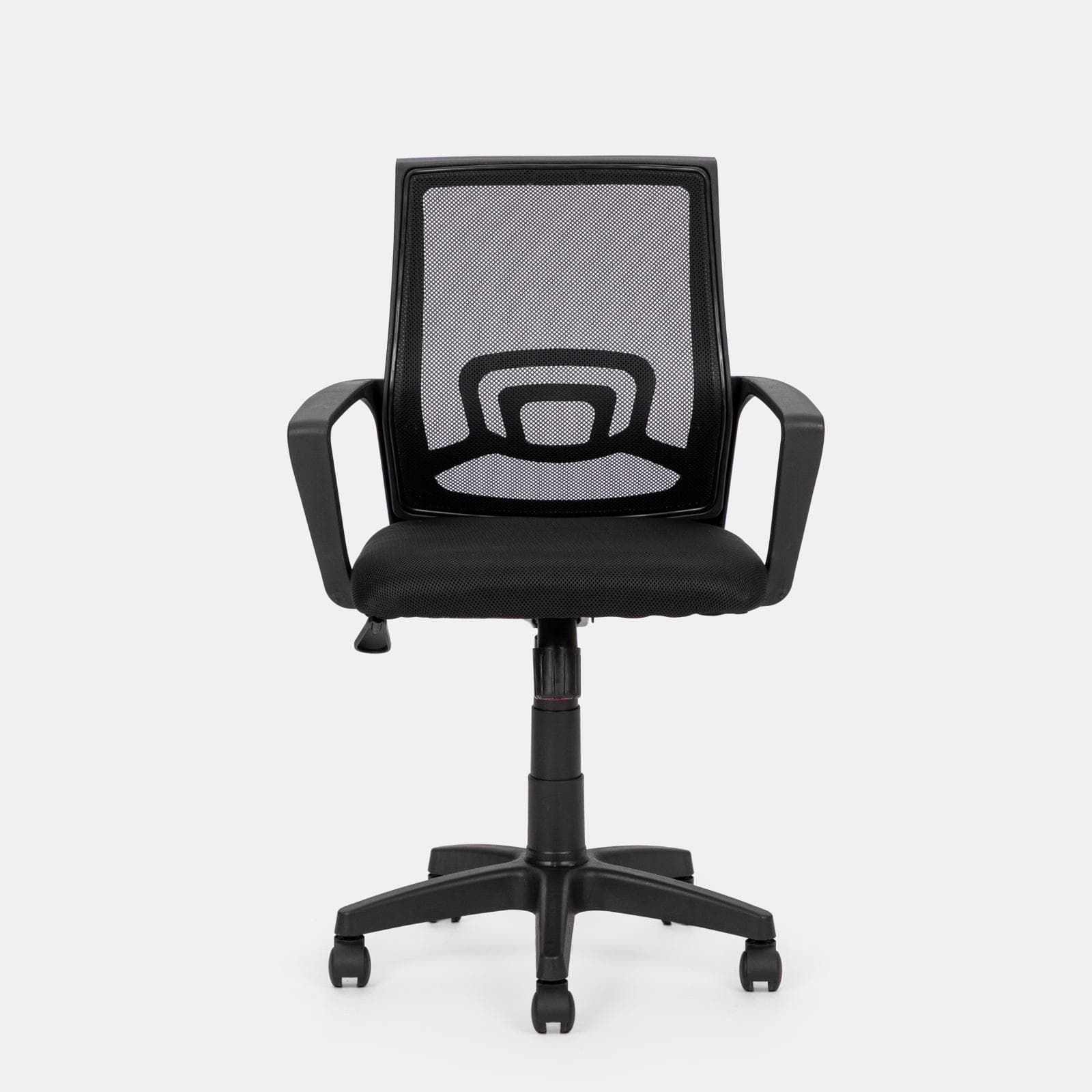 Sedia da ufficio girevole in tessuto mesh e schienale traspirante con supporto lombare - Wilson