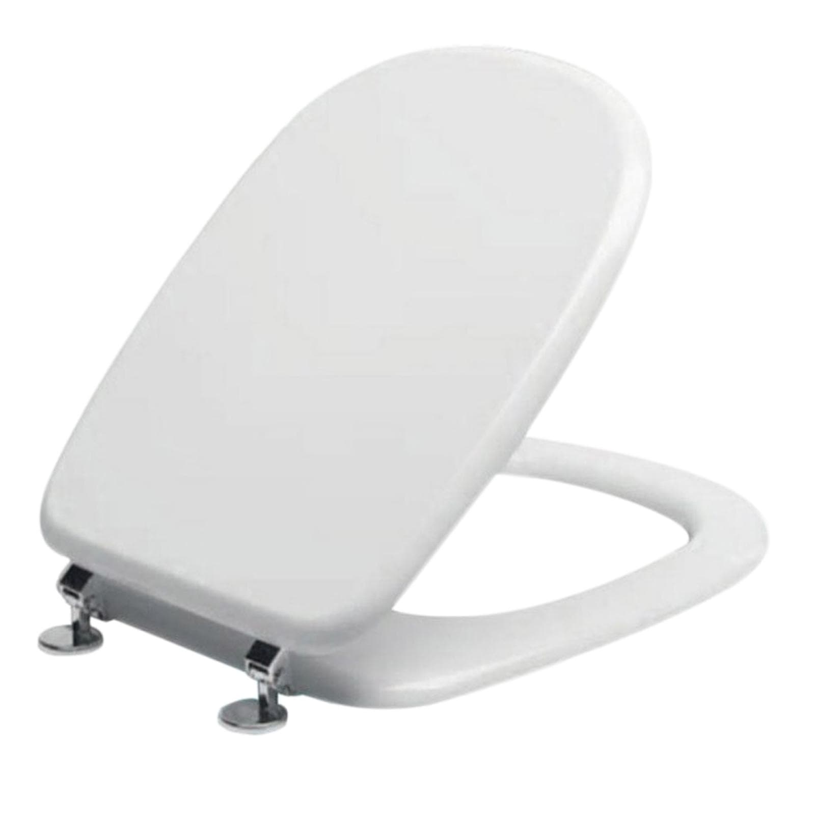 Sedile copriwc legno bianco compatibile con la Serie Tesi di Ideal Standard