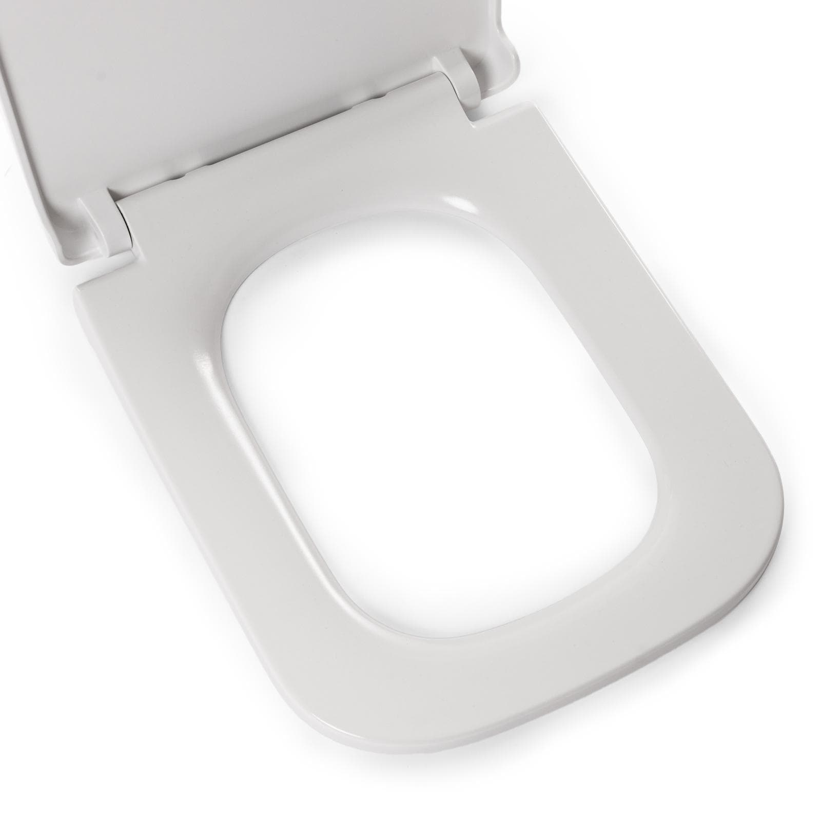 Sedile copriwc per vaso monoblocco bianco - Teo