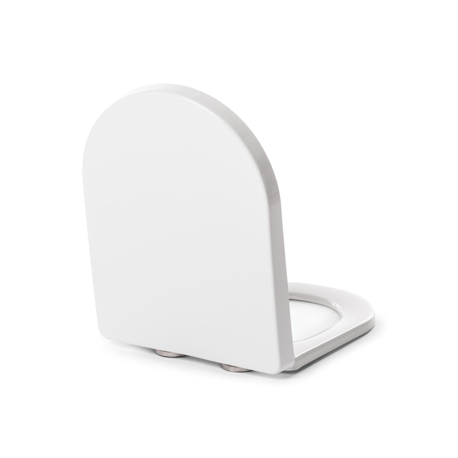 Sedile copriwc slim soft-close bianco lucido - Rivas