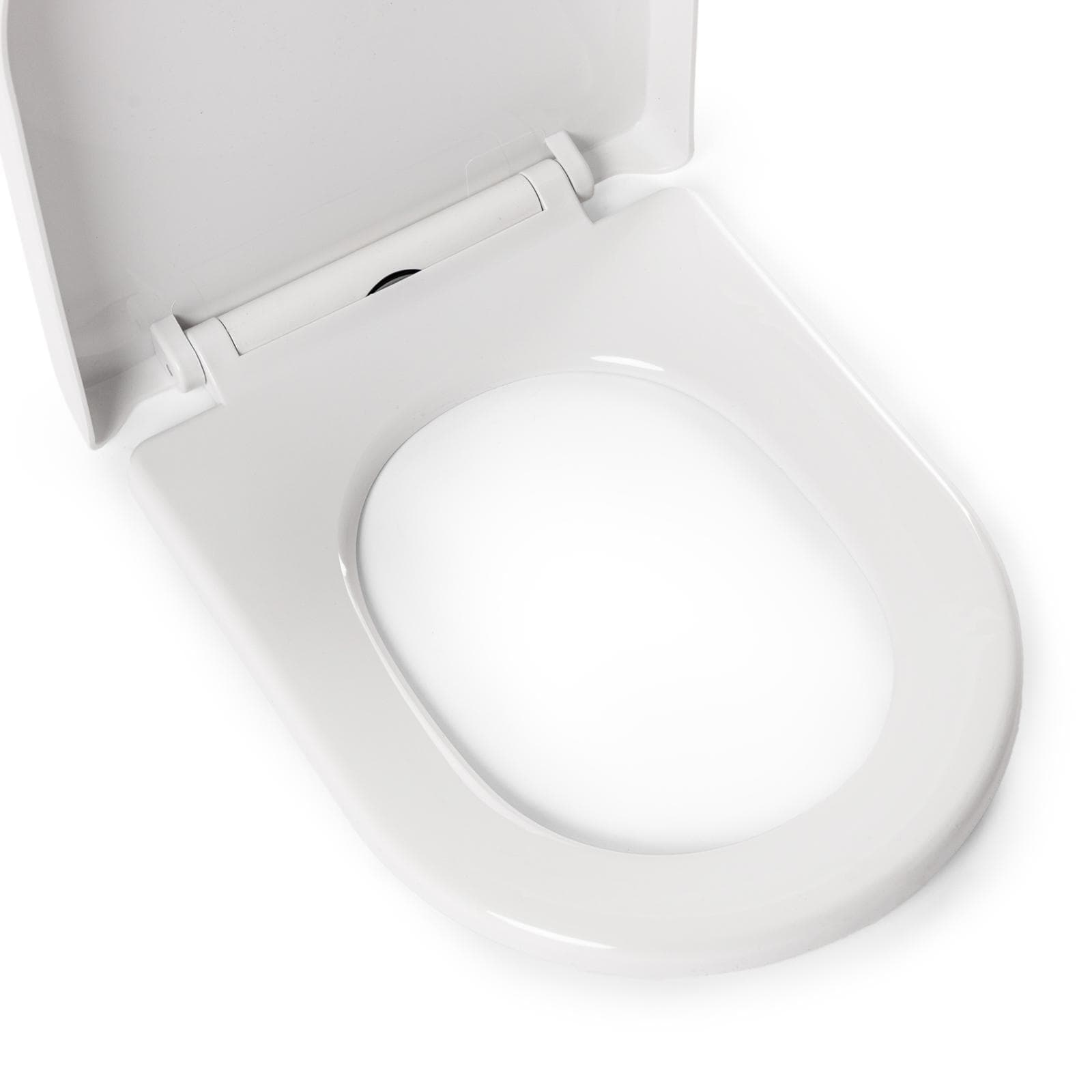 Sedile copriwc slim soft-close bianco lucido - Rivas