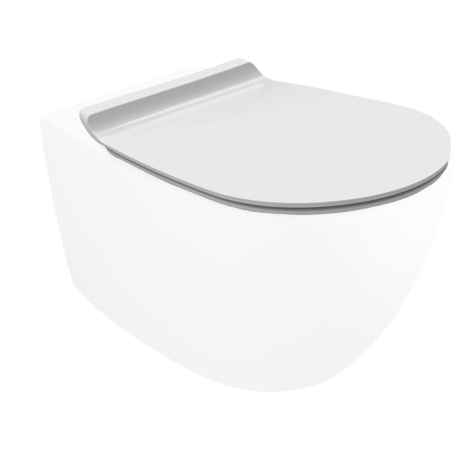 Sedile copriwc SoftClose bianco design slim - Vignoni di Simas