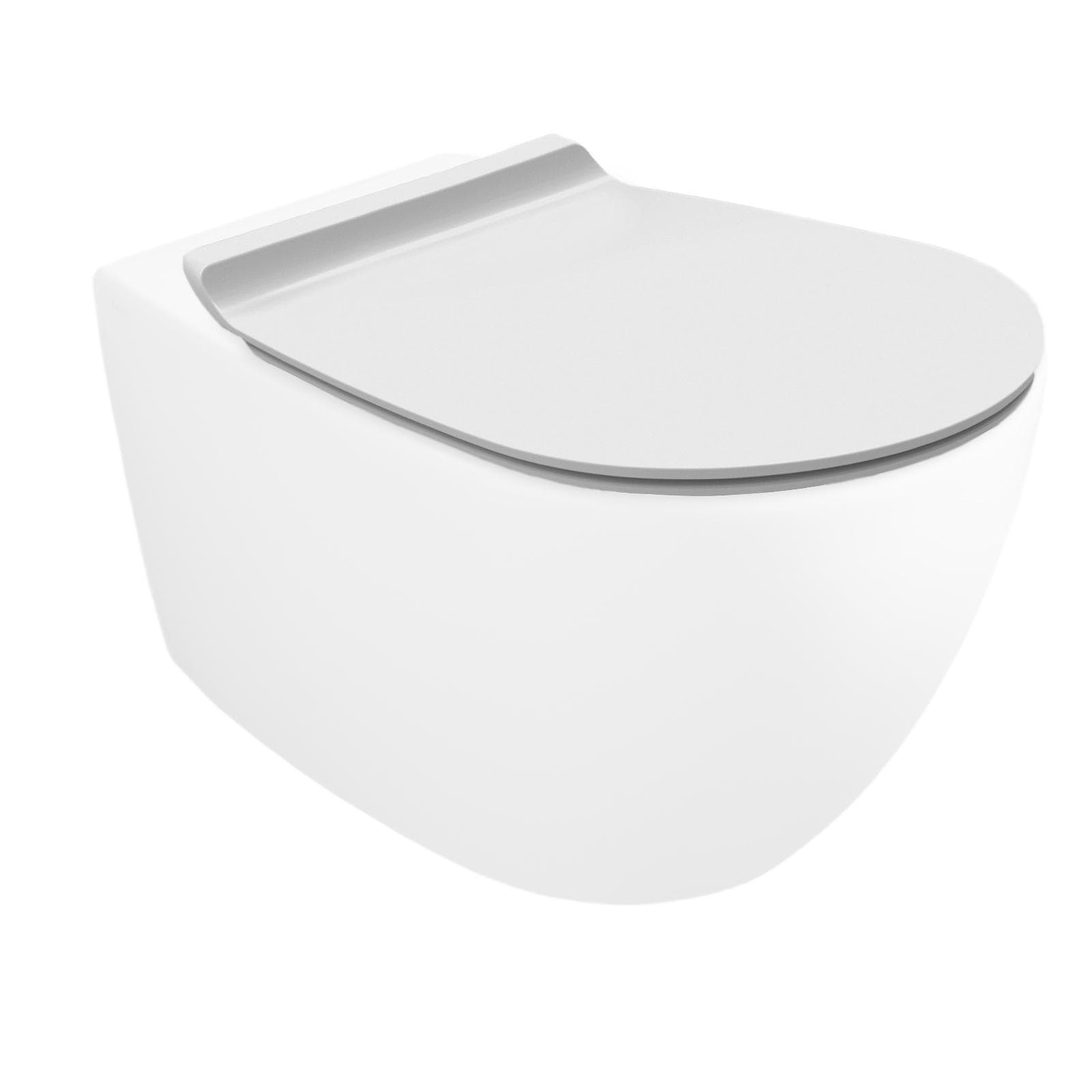 Sedile copriwc SoftClose bianco opaco design slim - Vignoni di Simas