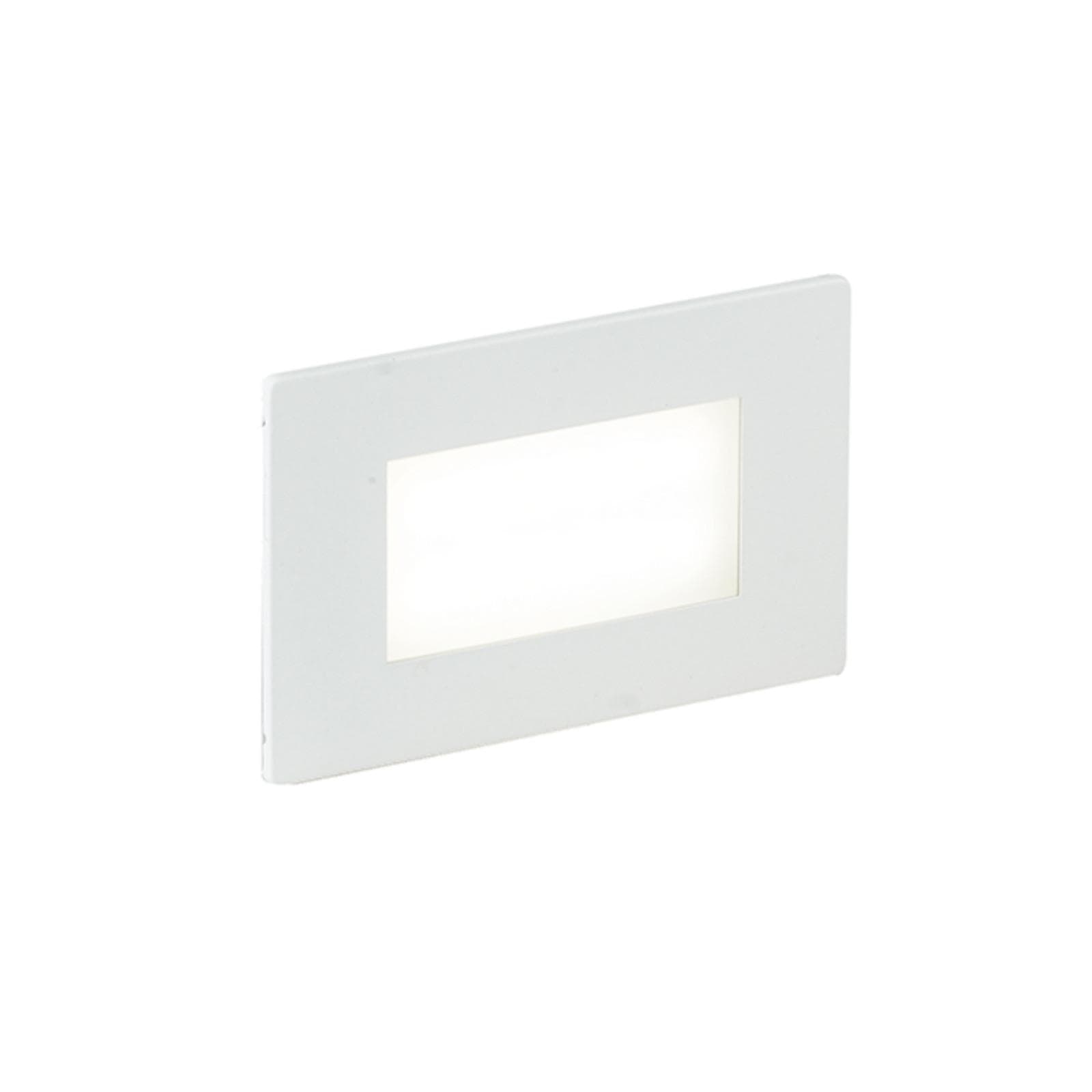 Segnapassi 10,7x6,7 cm in policarbonato con sensori e doppia placchetta