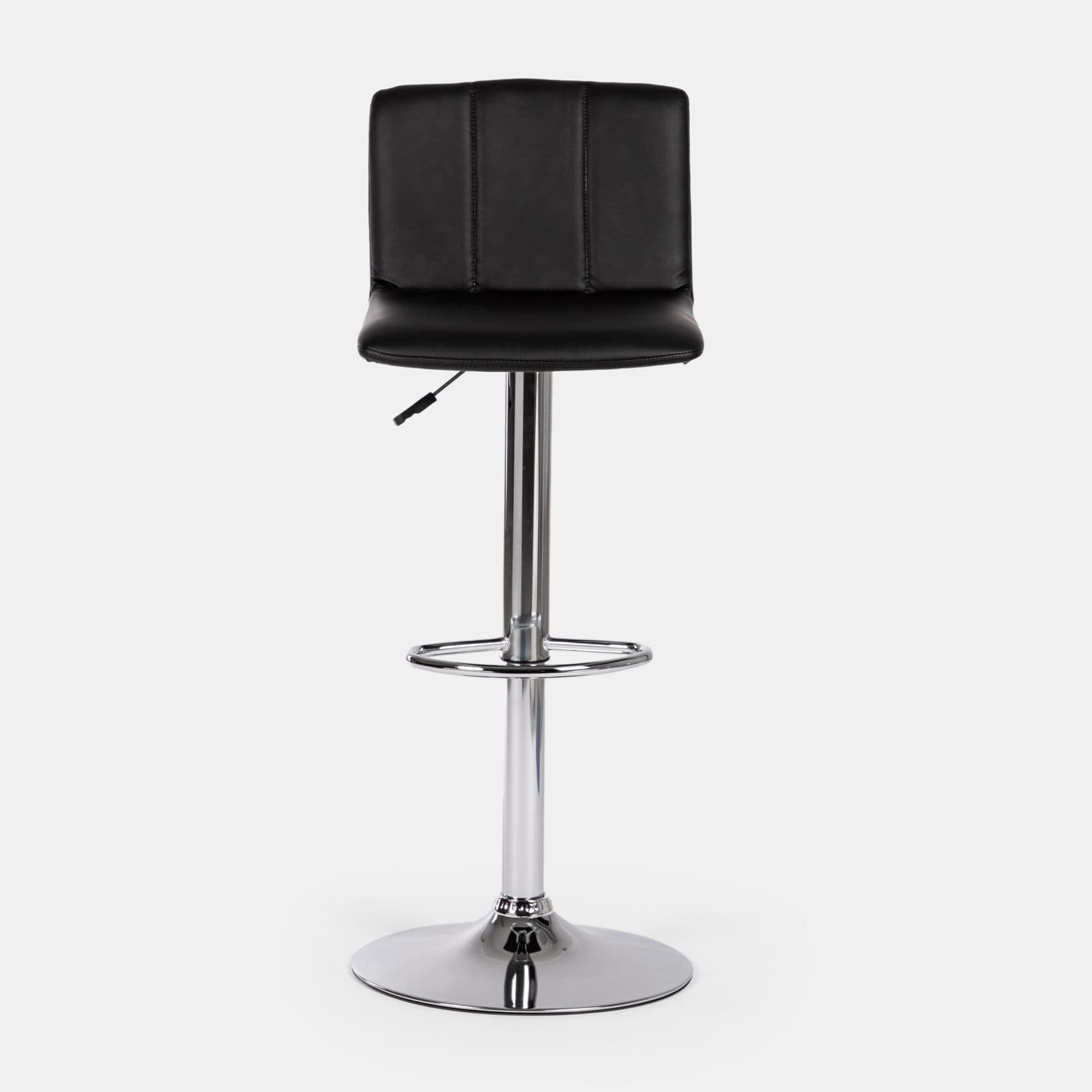 Set 2 sgabelli in similpelle nero - Carabo