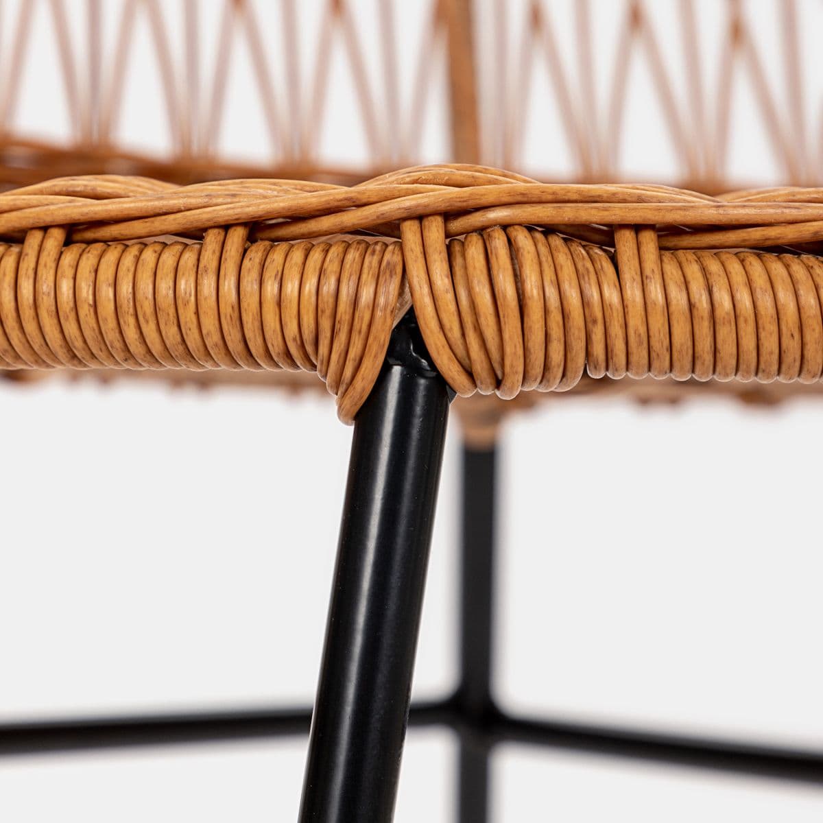 Set 2 sedie in polyrattan naturale - Mylak