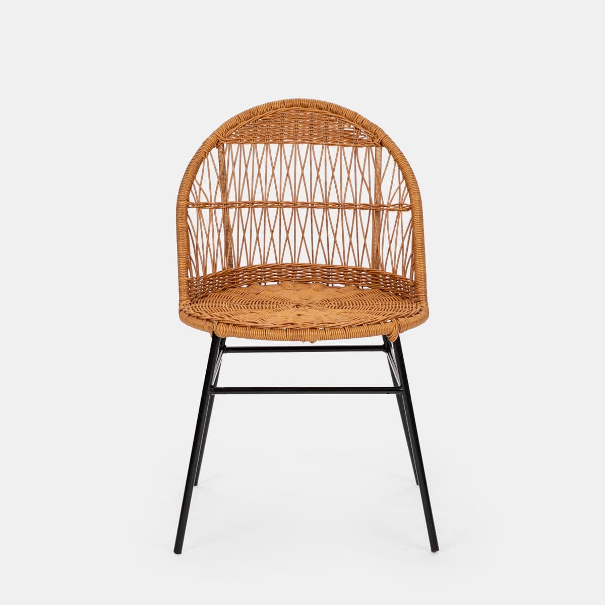 Set 2 sedie in polyrattan naturale - Mylak