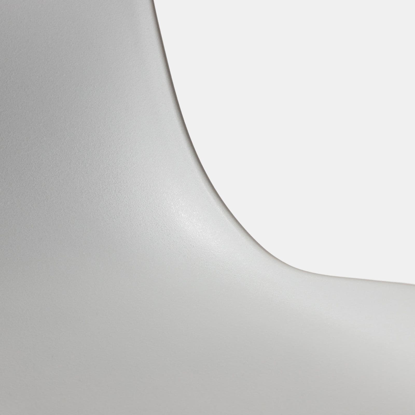 Set 2 sgabelli in polipropilene grigio - Lukin