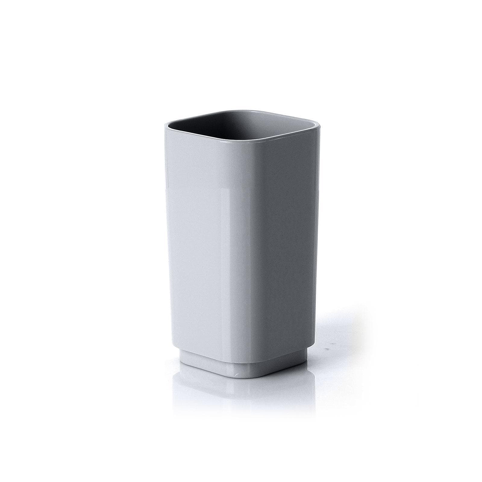Set 4 accessori da appoggio grigio - Seventy di Gedy