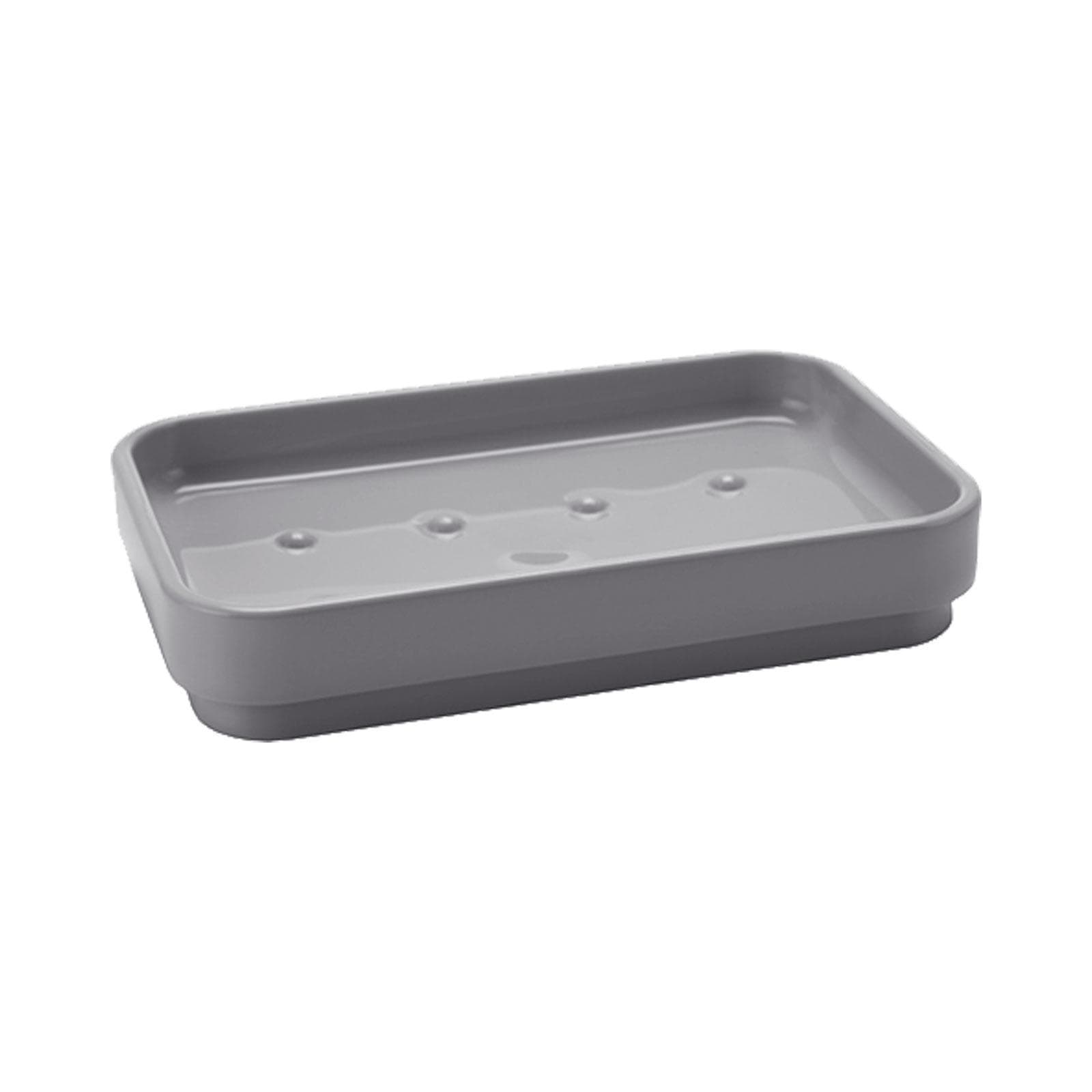 Set 4 accessori da appoggio grigio - Seventy di Gedy