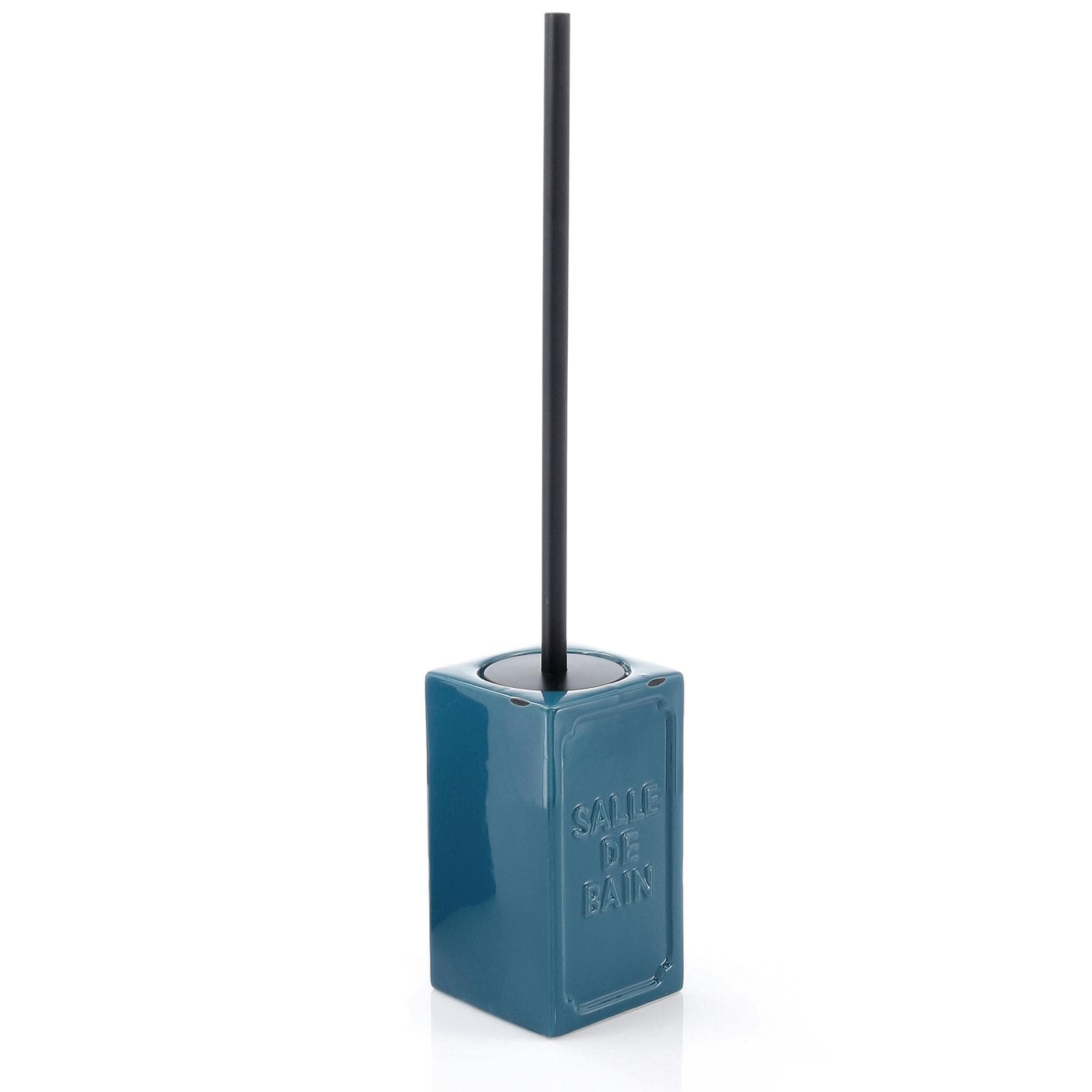 Set 4 accessori da appoggio in ceramica blu - Vivienne di Gedy