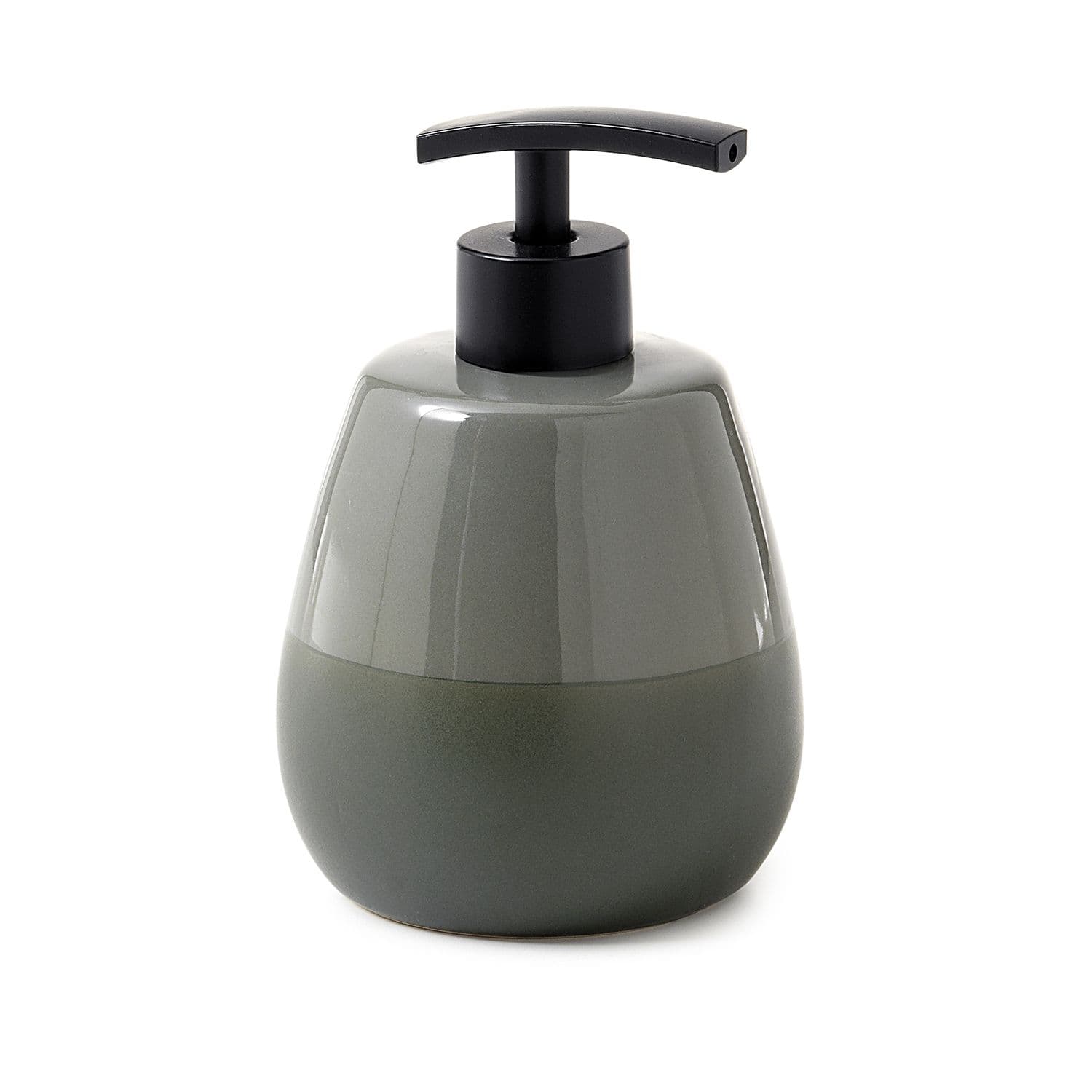 Set 5 accessori da appoggio in ceramica verde salvia - Wilma di Gedy