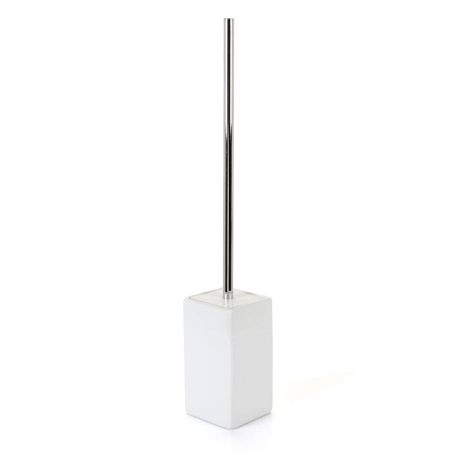 Set 4 accessori da appoggio in ceramica bianco - Verbena di Gedy