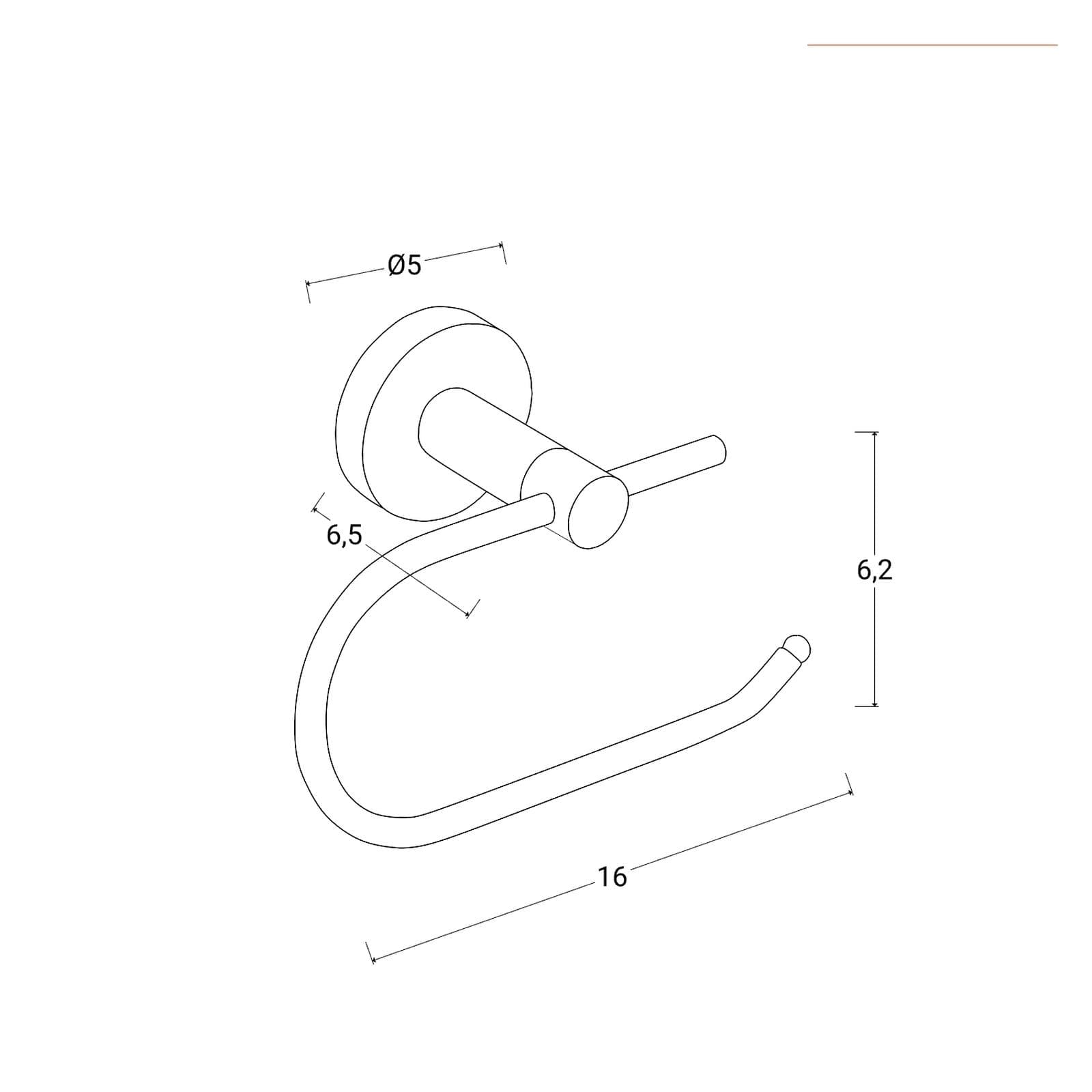 Set 4 accessori in lega di zinco cromo e vetro satinato - Bailey