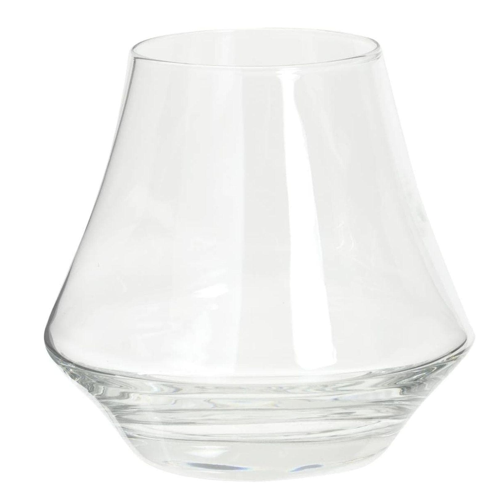 Set 4 bicchieri 29 cl da whisky in vetro trasparente