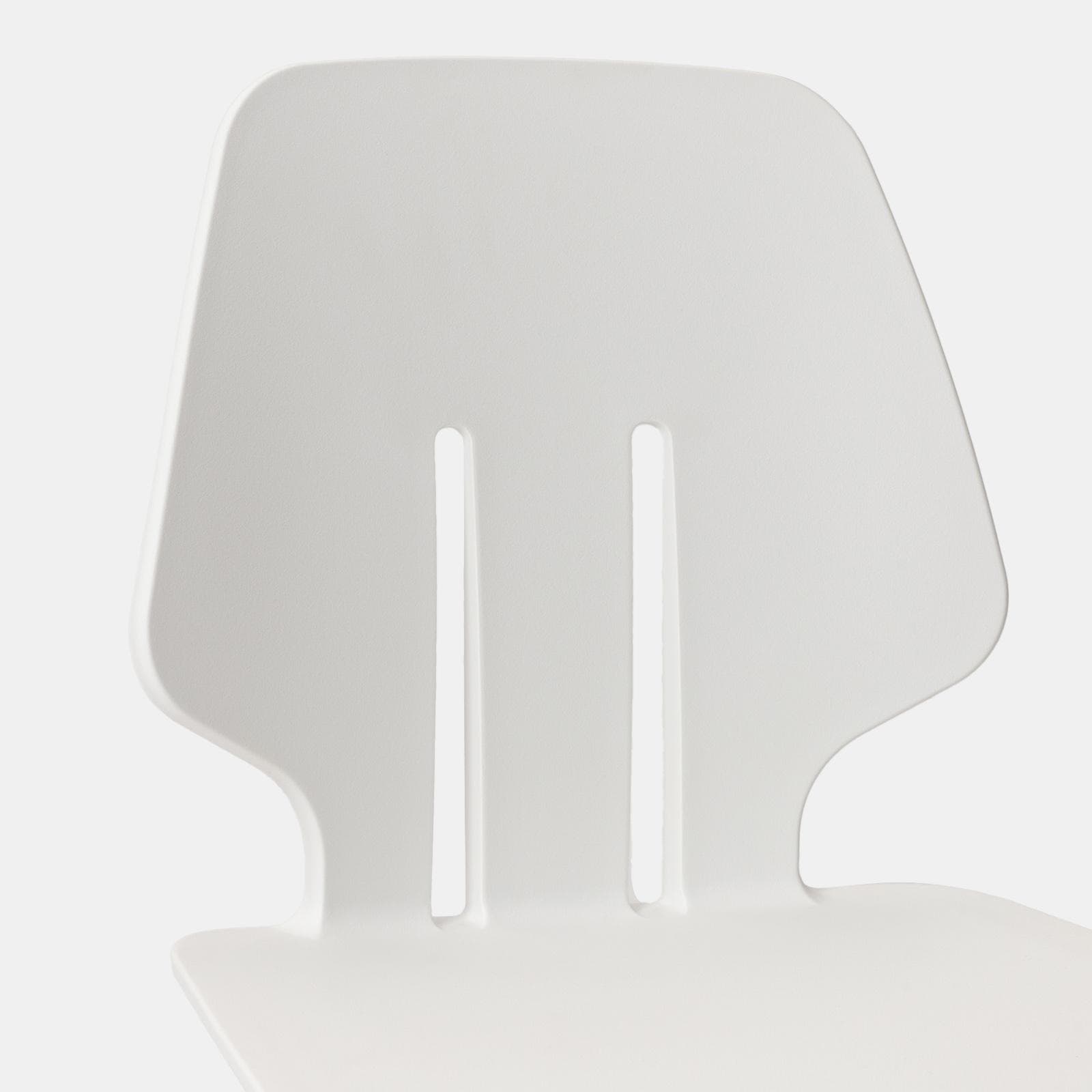 Set 4 sedie da giardino in polipropilene bianco - Brillac