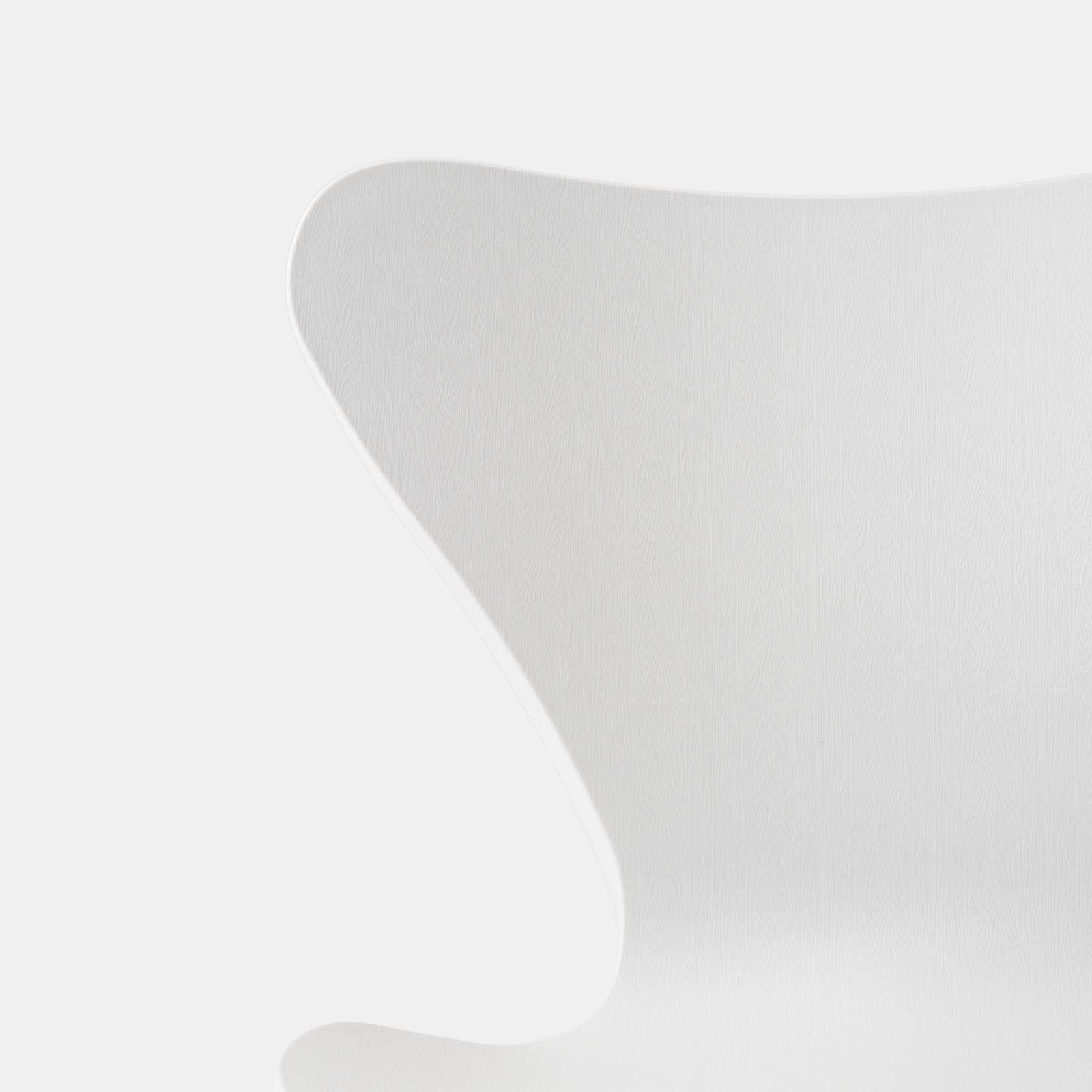 Set 4 sedie in polipropilene bianco con gambe in metallo - Dolly