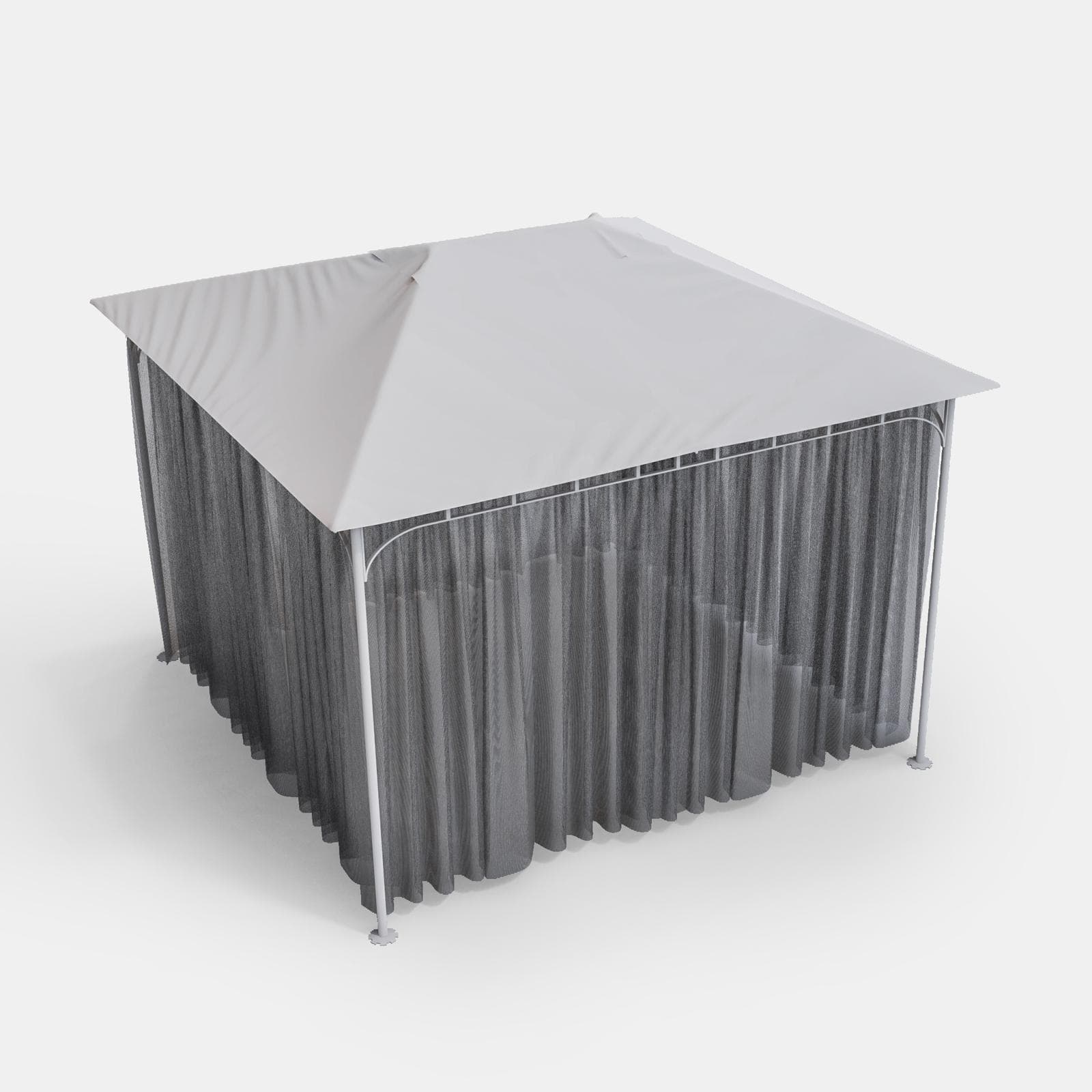 Set 4 zanzariere per gazebo Easy 3x3 m
