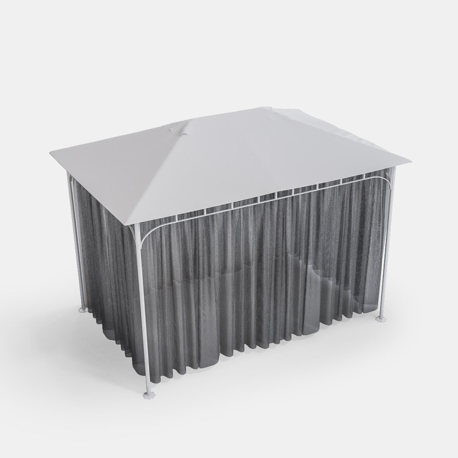 Set 4 zanzariere per gazebo Easy 3x4 m