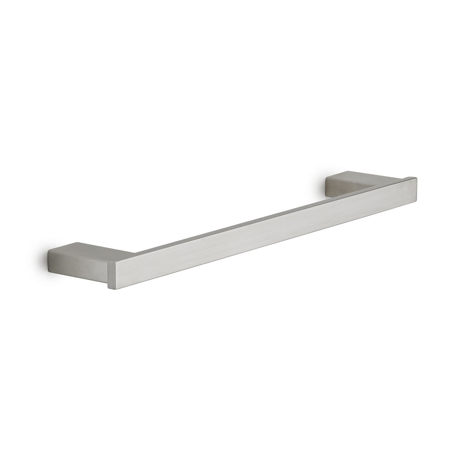 Set 5 accessori a muro in acciaio inox spazzolato e vetro satinato - Maui di Gedy