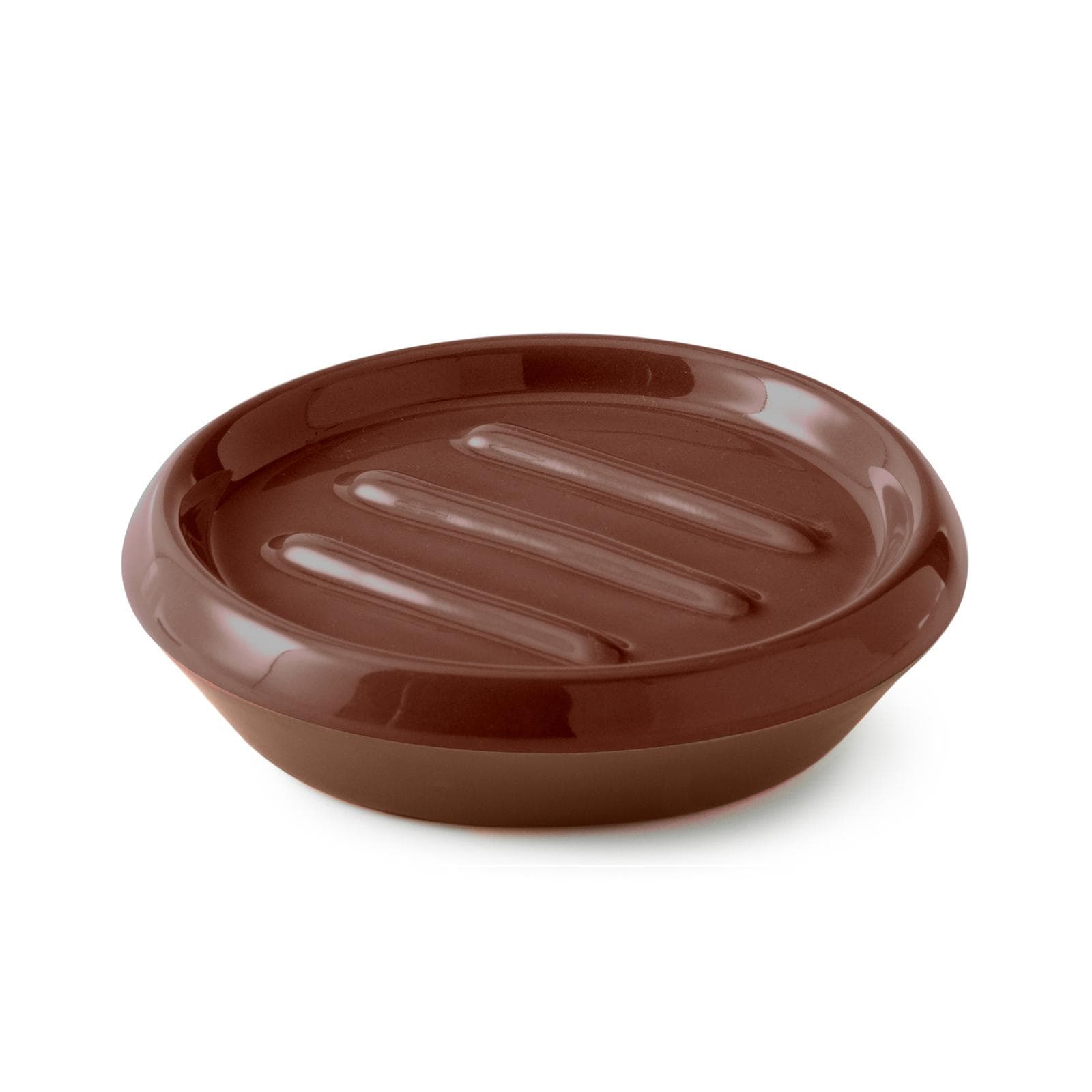 Set 5 accessori da appoggio in ceramica terracotta - Wilma di Gedy