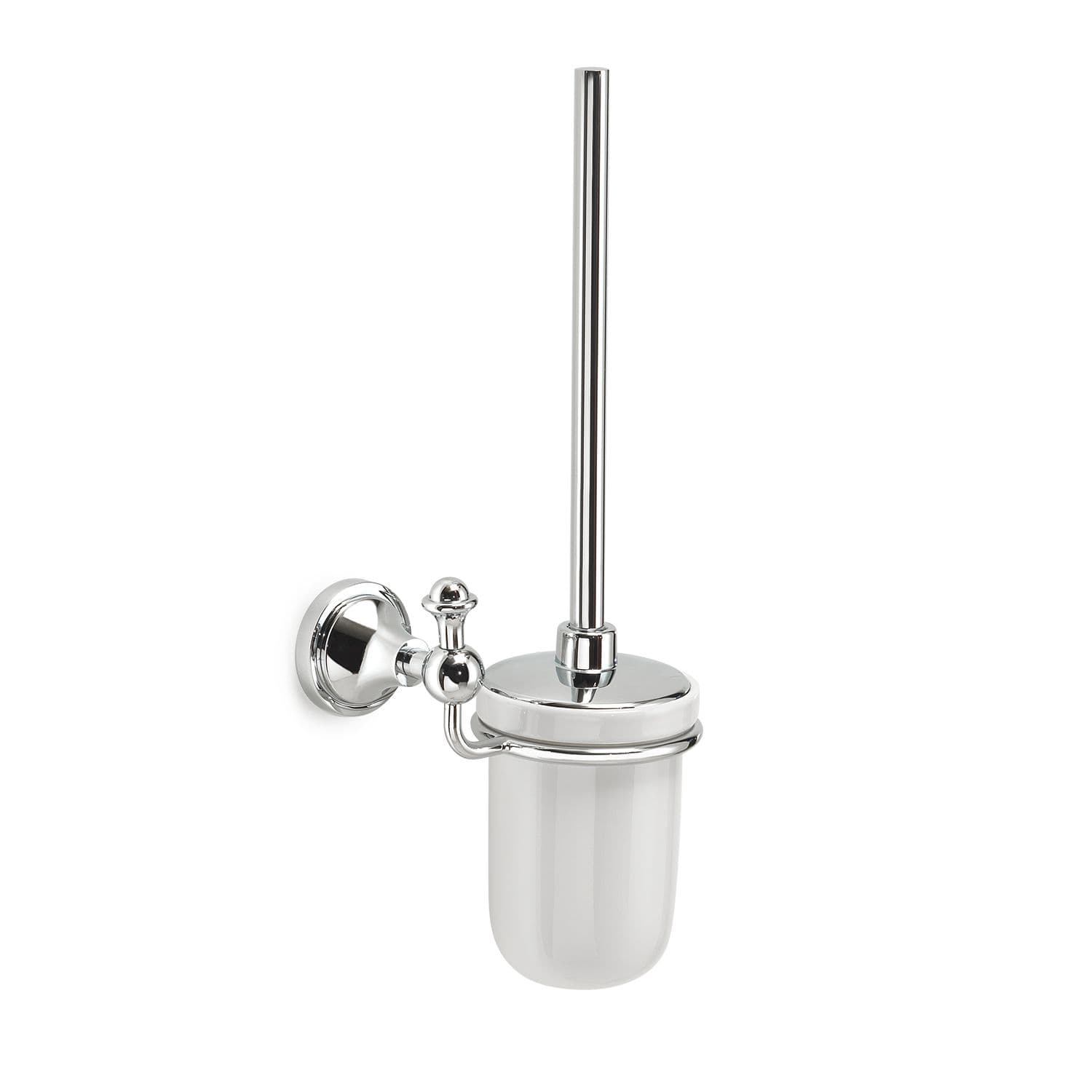 Set 6 accessori a muro in acciaio inox e ceramica - Nevis di Gedy