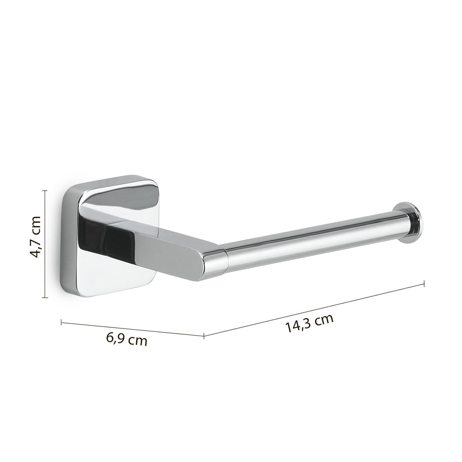 Set 6 accessori in acciaio inox e vetro satinato - Tonga di Gedy