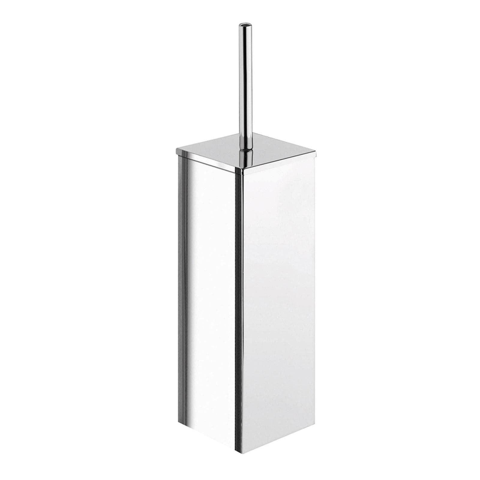Set 5 accessori a muro in acciaio inox cromo e vetro satinato - Colorado di Gedy
