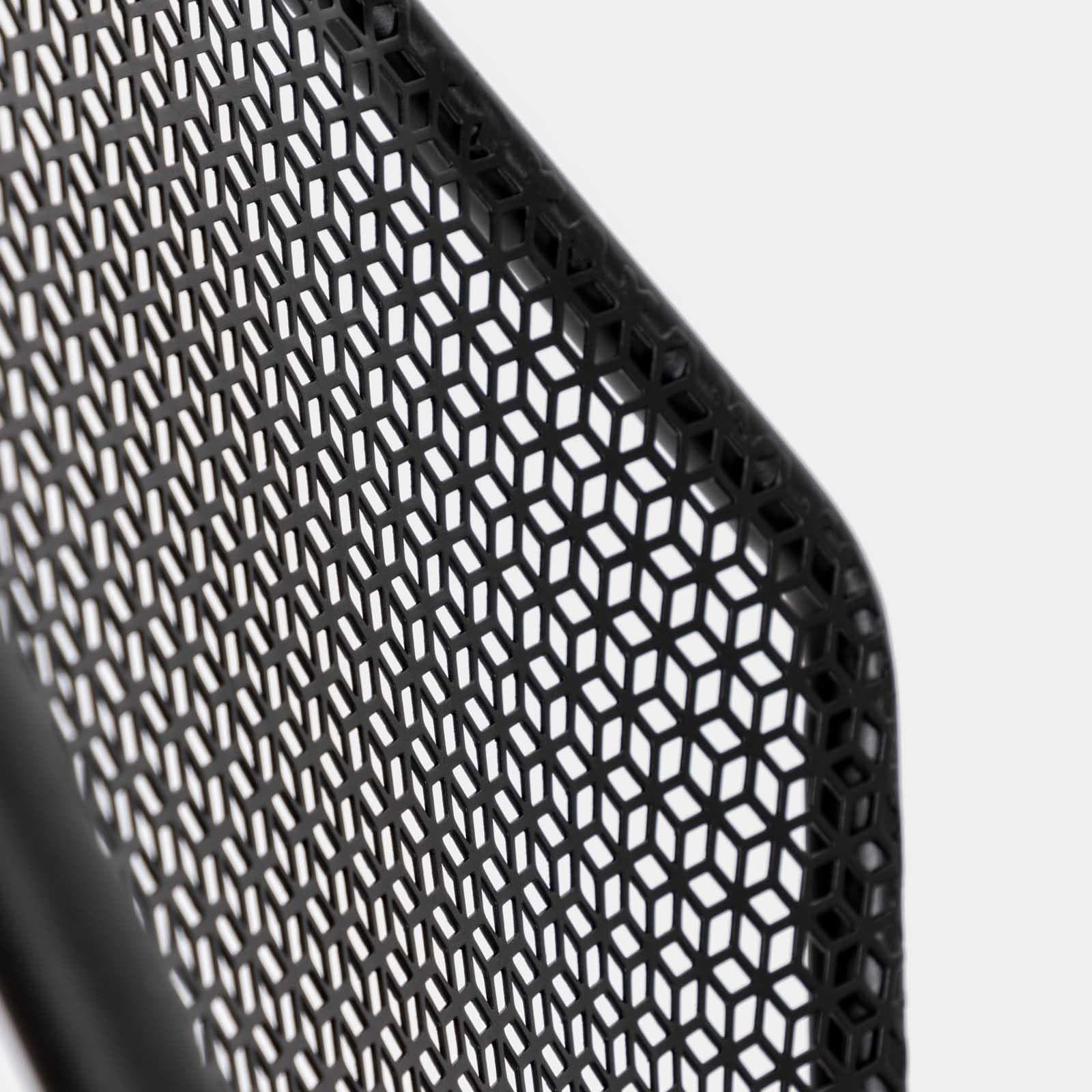 Set bistrot tavolo 60x60 cm e 2 sgabelli in metallo nero - Faber