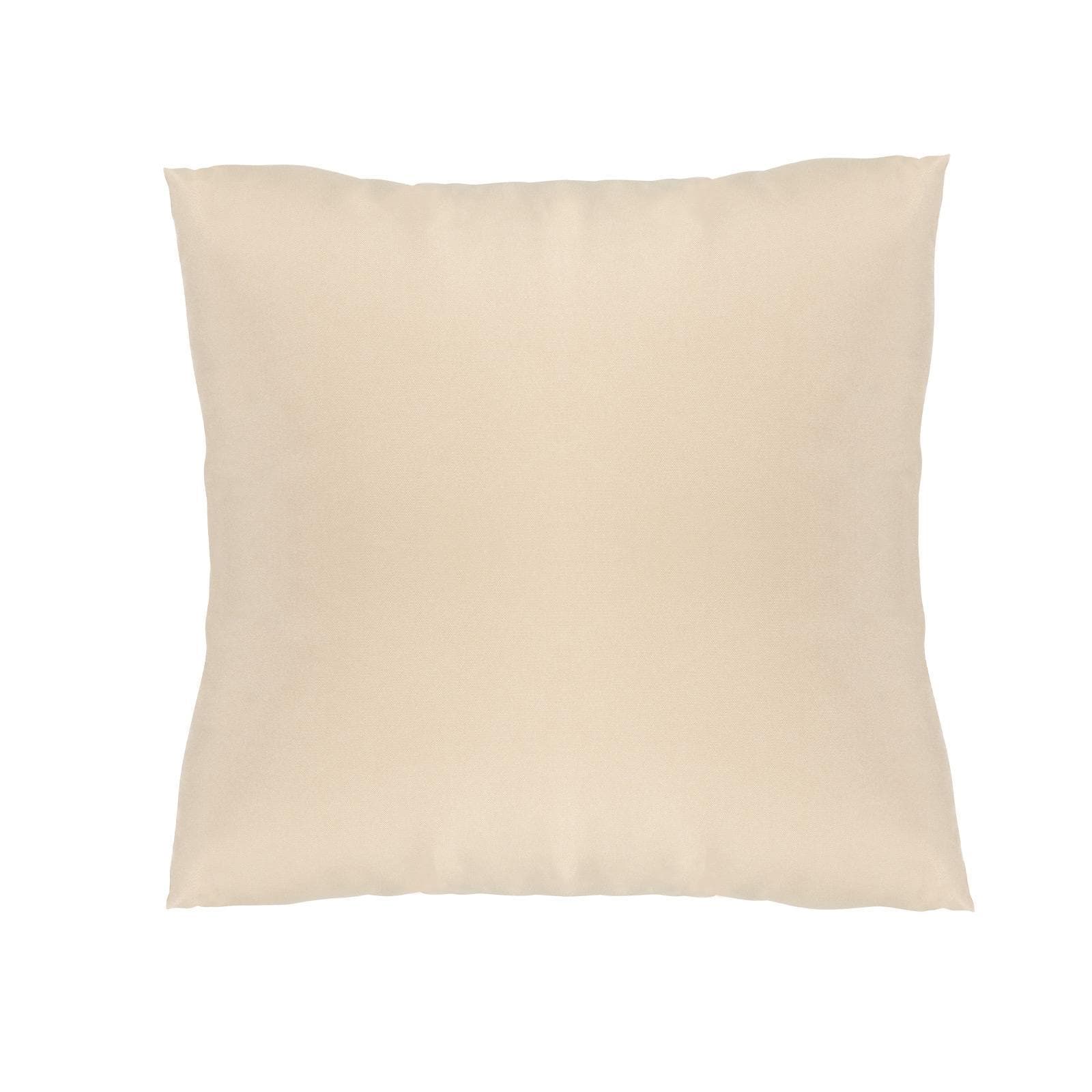 Set da due cuscini 40x40 cm in polyestere beige per dondolo