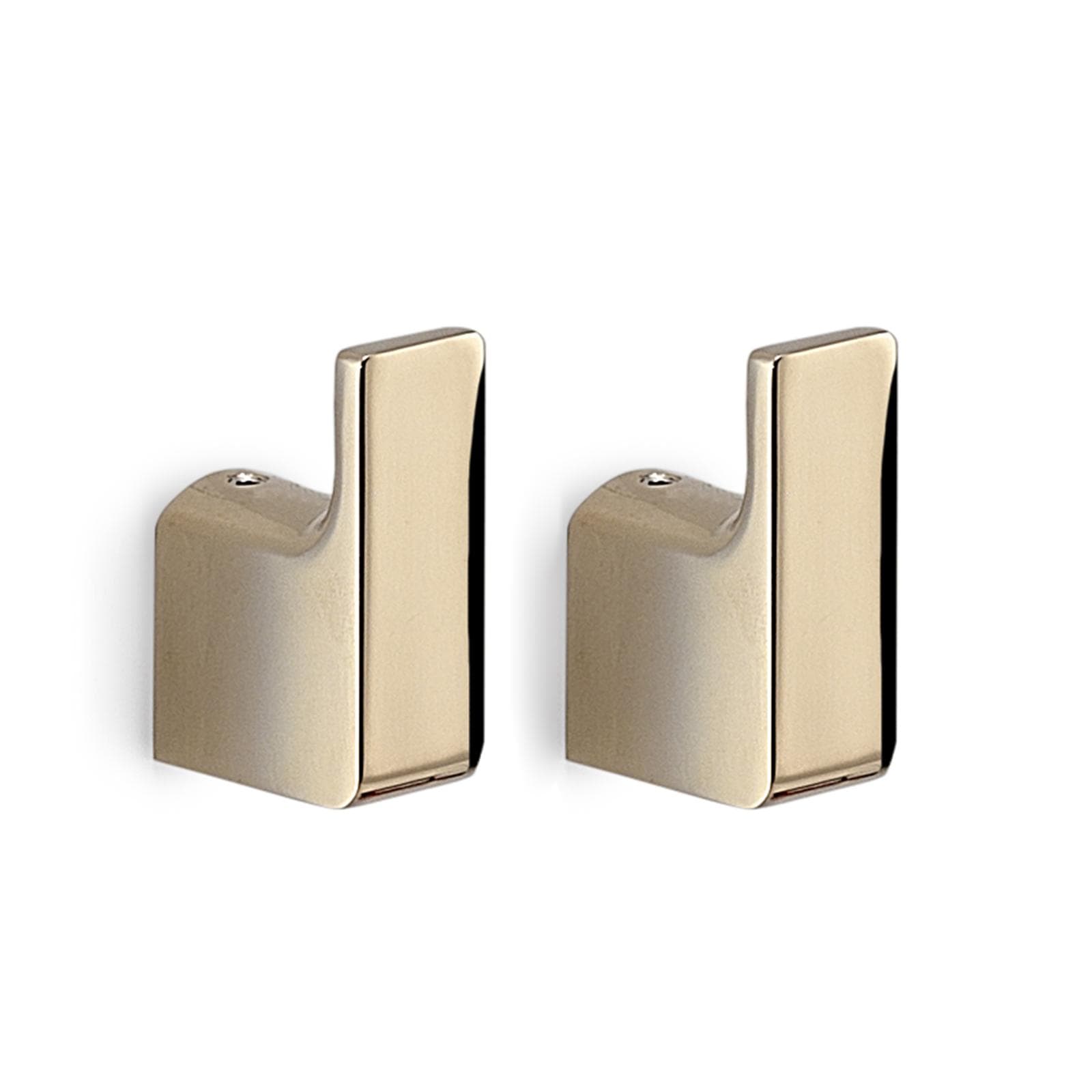Set 2 appendiabiti in ottone e cromall oro - Pirenei di Gedy
