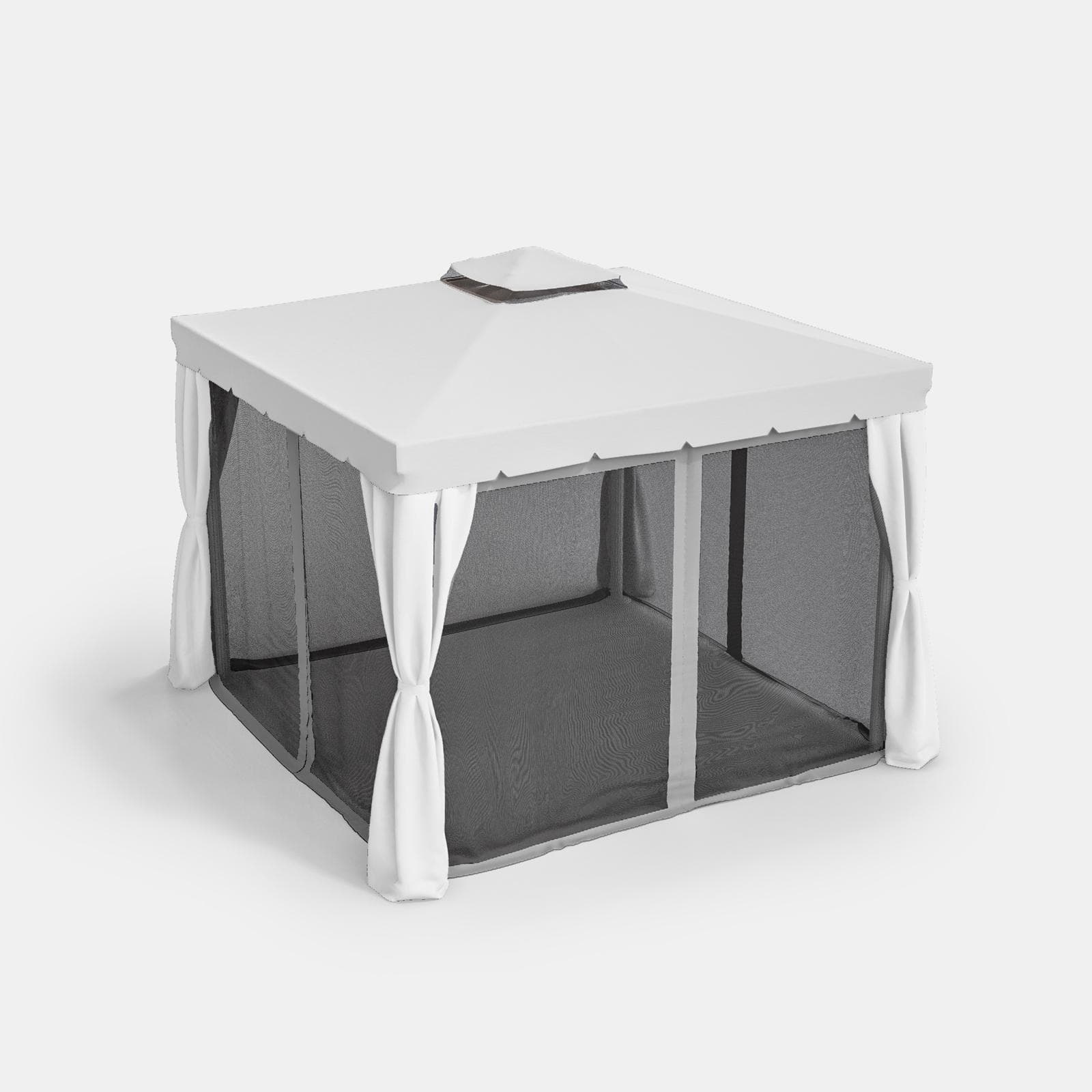 Set di zanzariere per gazebo 3x3 m grigio - Bolt